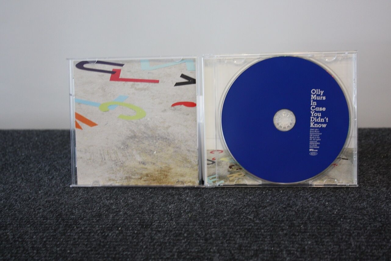 CD, Olly Murs signiert, IN CASE DIDNT YOU KNOW, Musik, Autogramm, Charts, Sänger