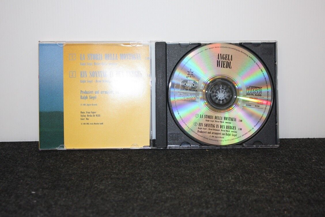 CD, Angela Wiedl signiert, La Storia Della Montagna, Musik, Schlager, Deutsch