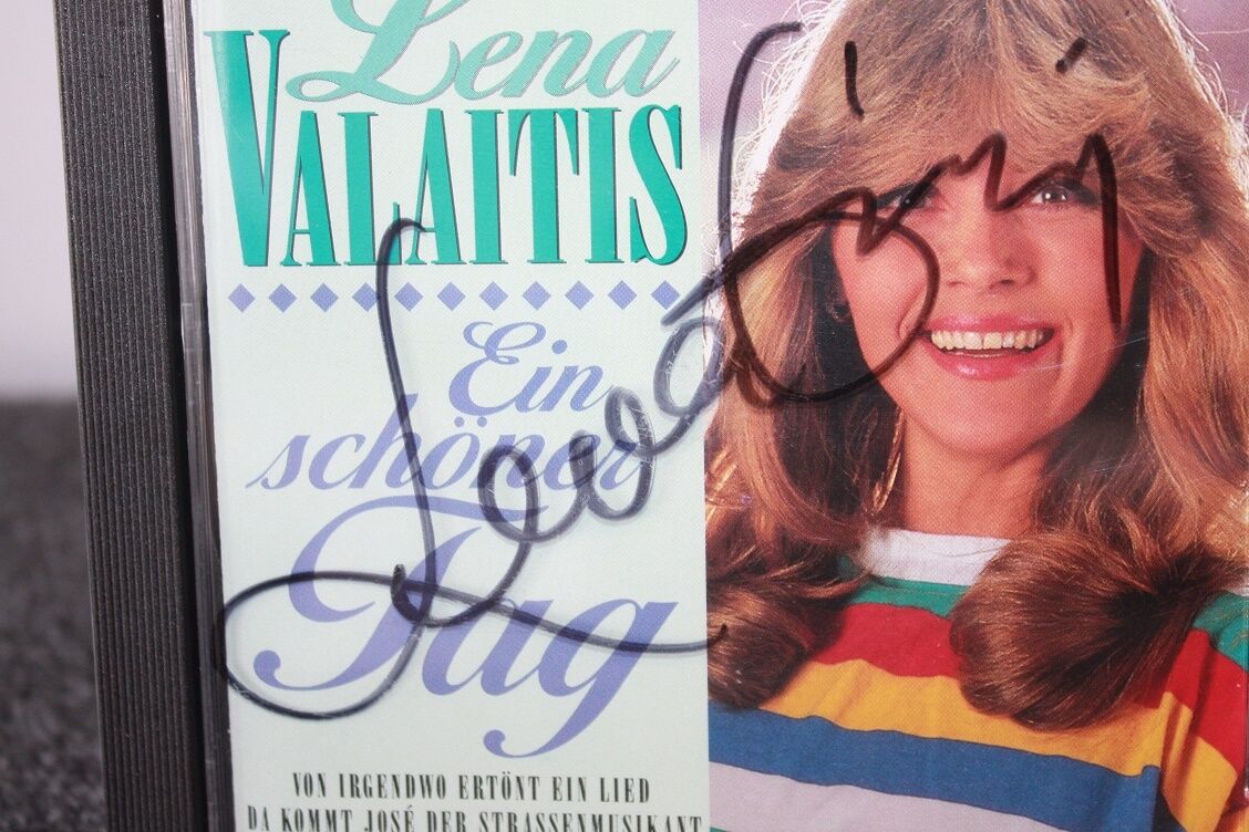CD, Lena Valaitis signiert, Ein schöner Tag, Musik, Deutsch, Sänger, Autogramm