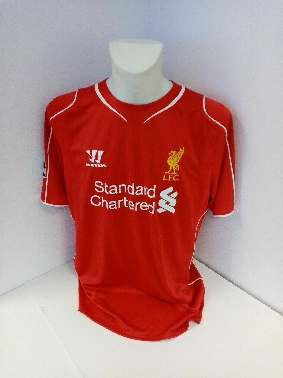 FC Liverpool jersey Rickie Lambert signed autograph soccer england warrior XL