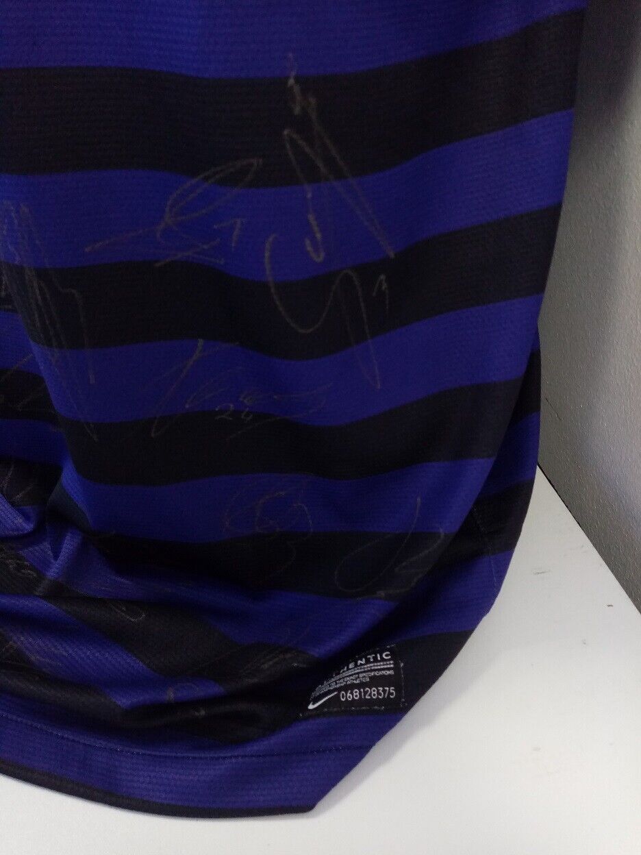 Arsenal london jersey 2012/2013 team signed England autograph football nike l