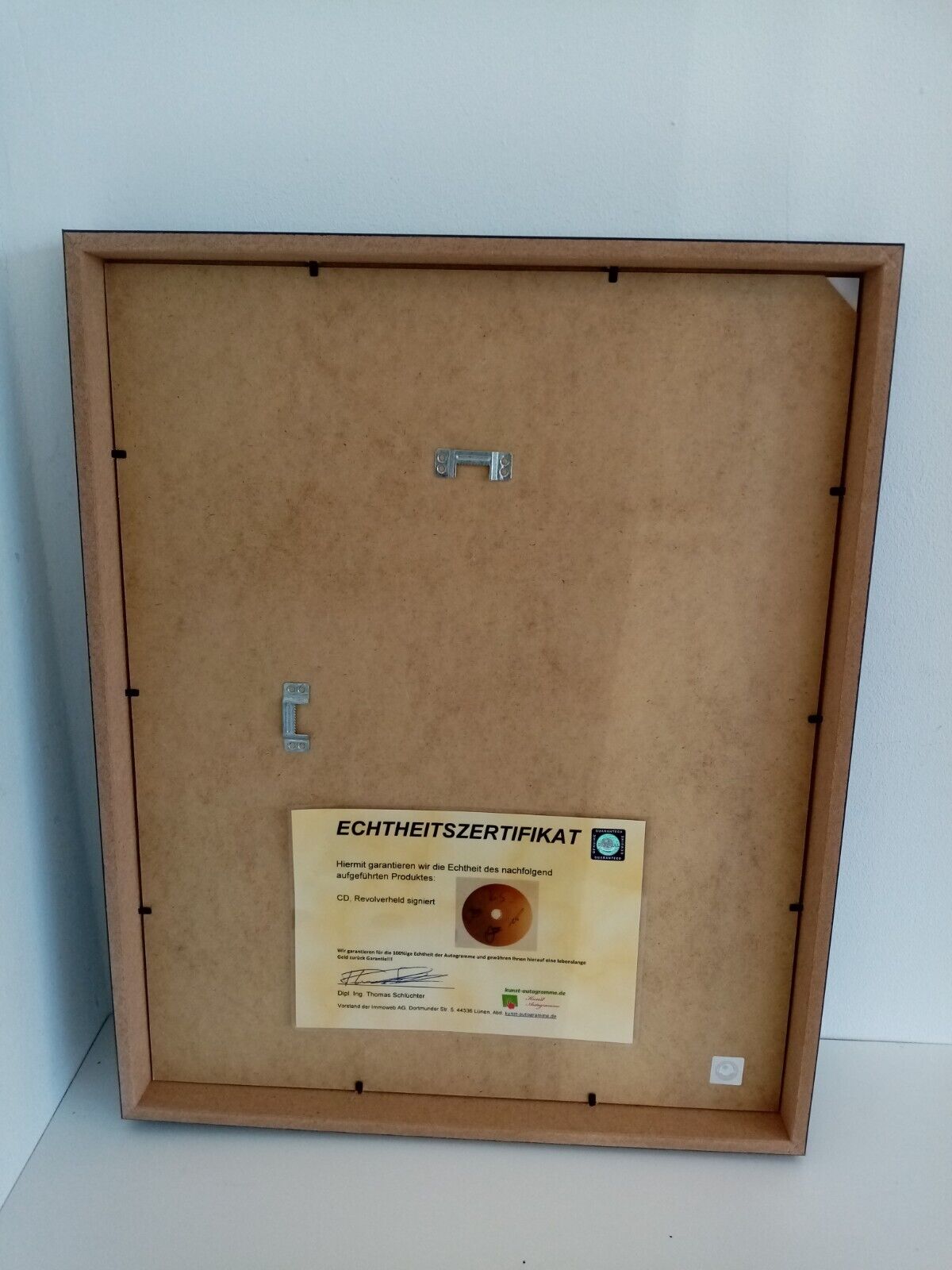 CD / Rohling Revolverheld signed as part of autograph music new charts song