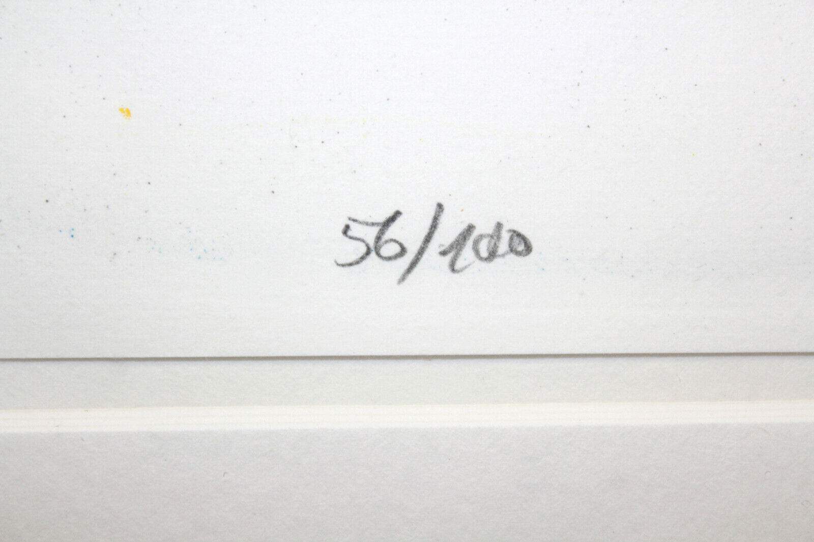 Bernd Schwarzer Handmade original No. 56 of 100, high quality framed