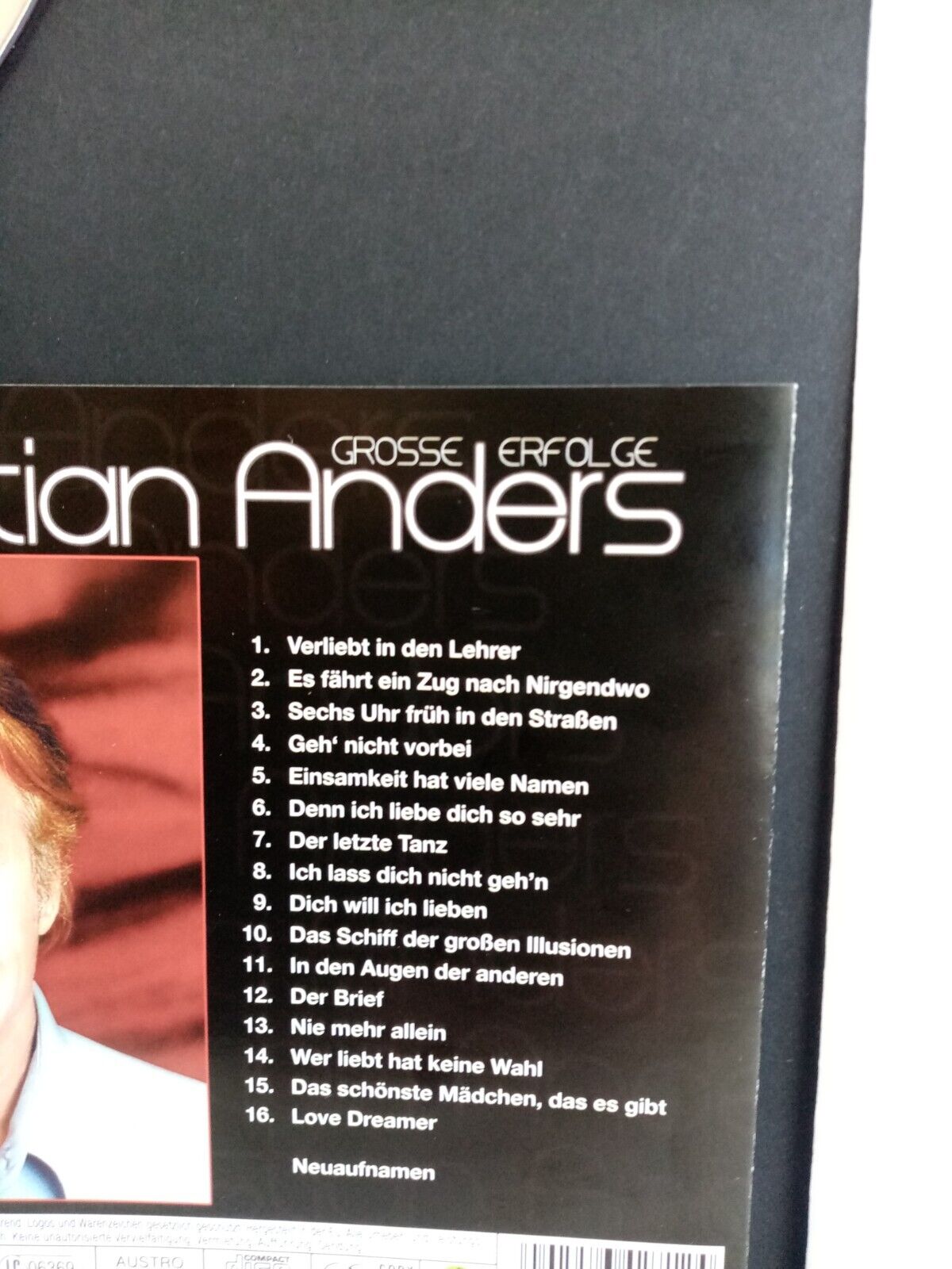 CD / Rohling Christian Anders signiert mit Album im Rahmen Autogramm Neu Musik