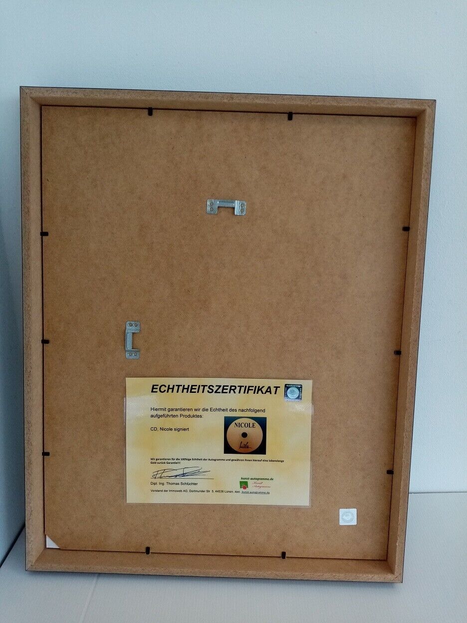 CD / Rohling Nicole signed with album as part of autograph music Schlager new