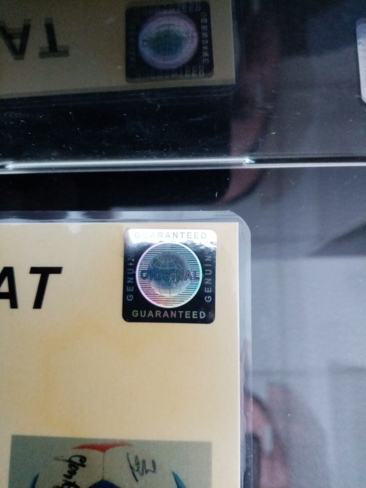 Football Bayern Munich signed 1995/1996 + showcase signature Coa Bundesliga