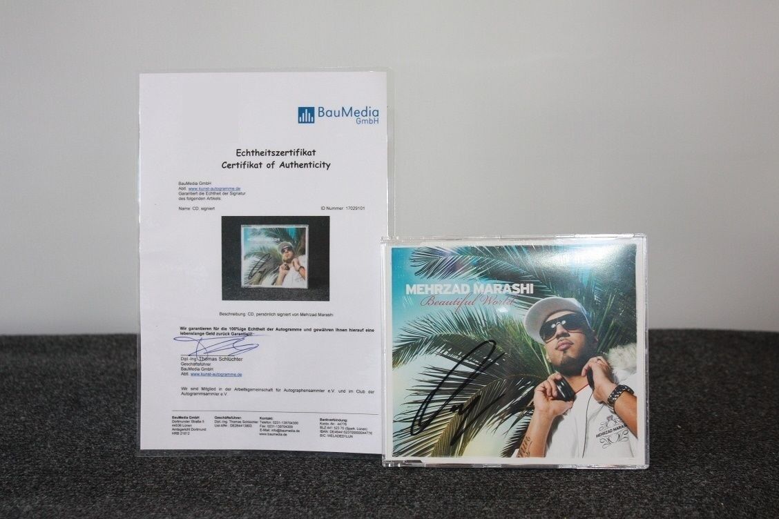 CD, Mehrzad Marashi signiert, Deutschland sucht den Superstar, Musik, Neu, DSDS