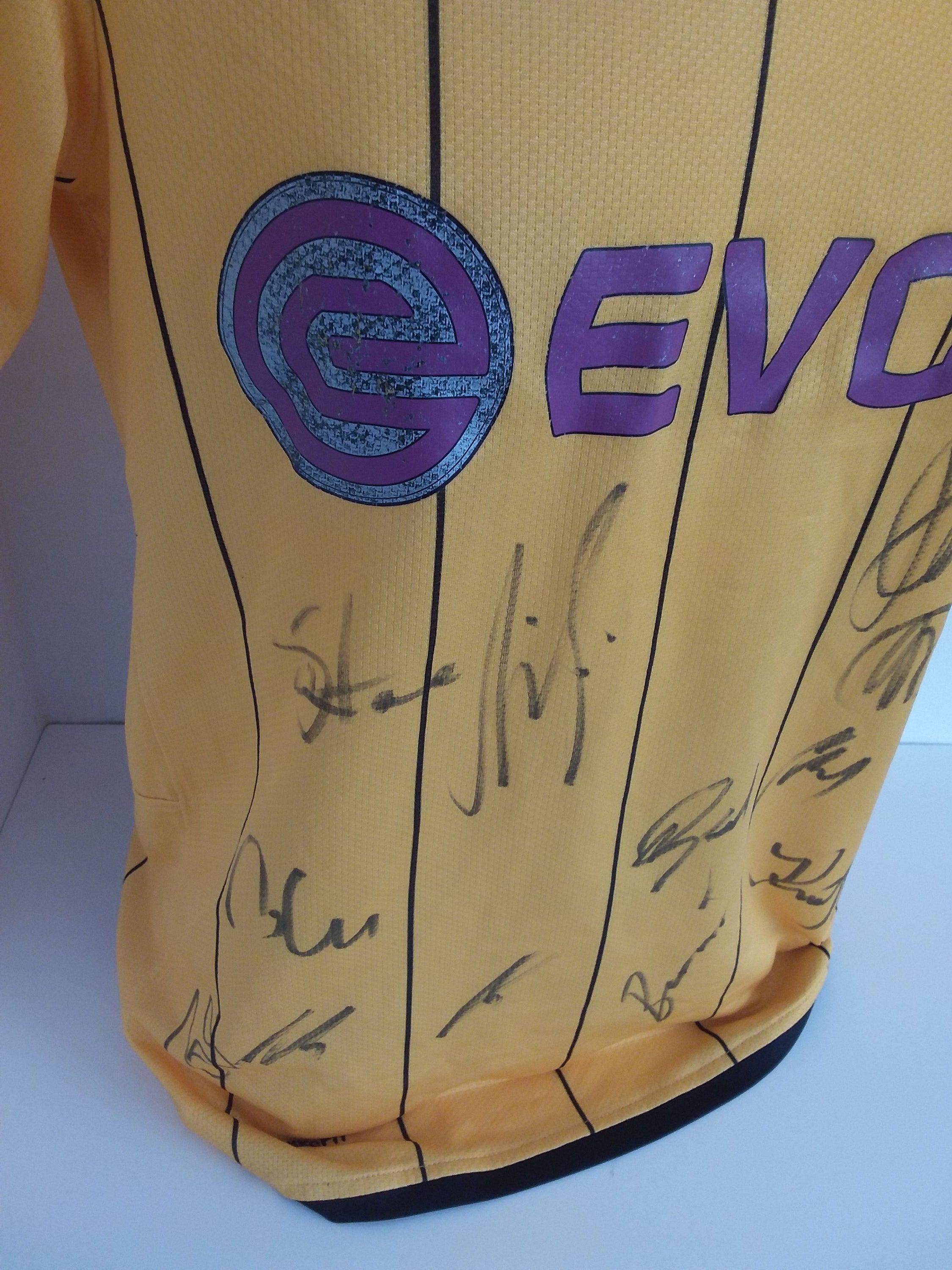 BVB Trikot 2008/2009 team signed Borussia Dortmund Autogram Coa Nike S