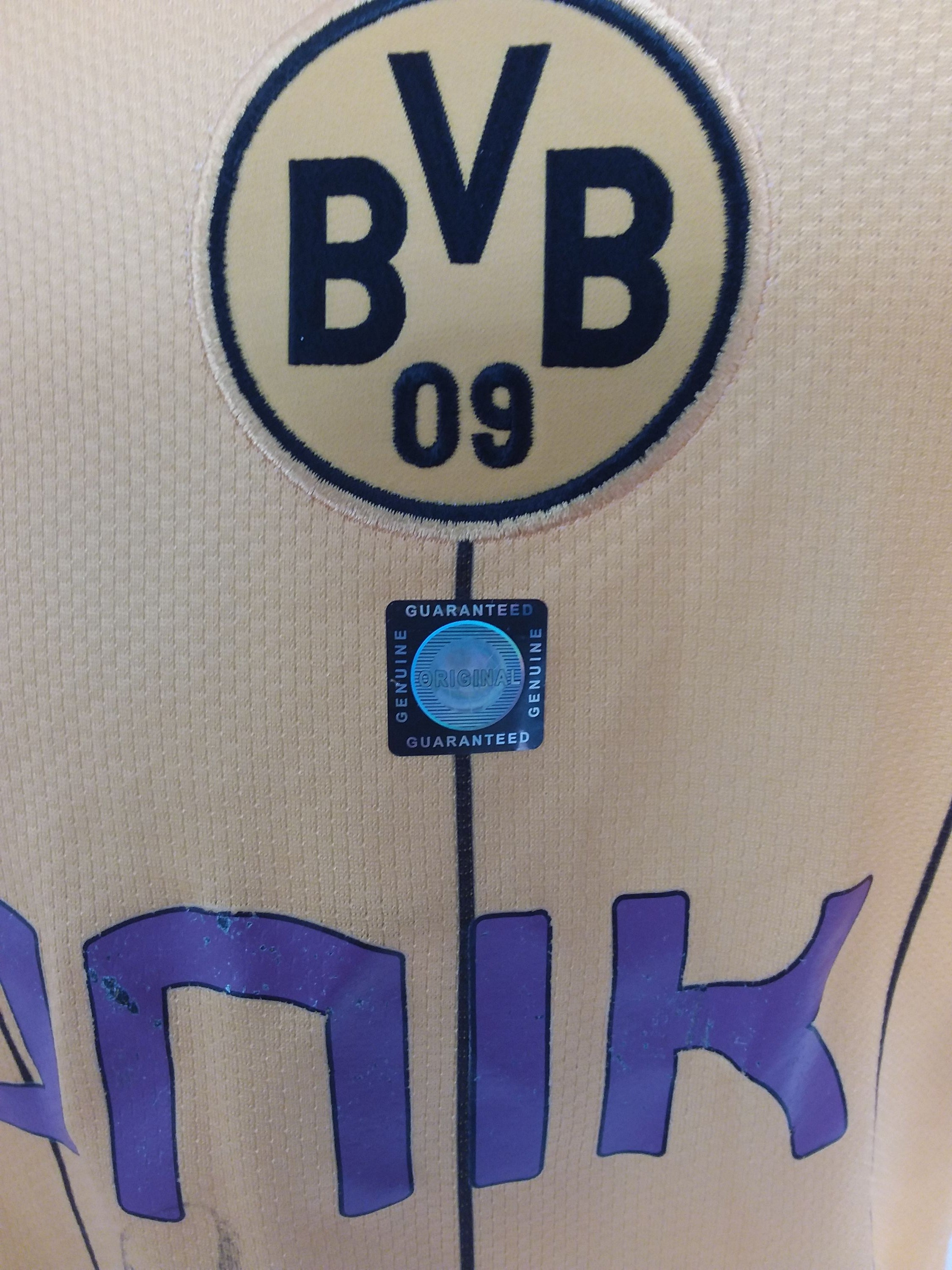 BVB Trikot 2008/2009 team signed Borussia Dortmund Autogram Coa Nike S