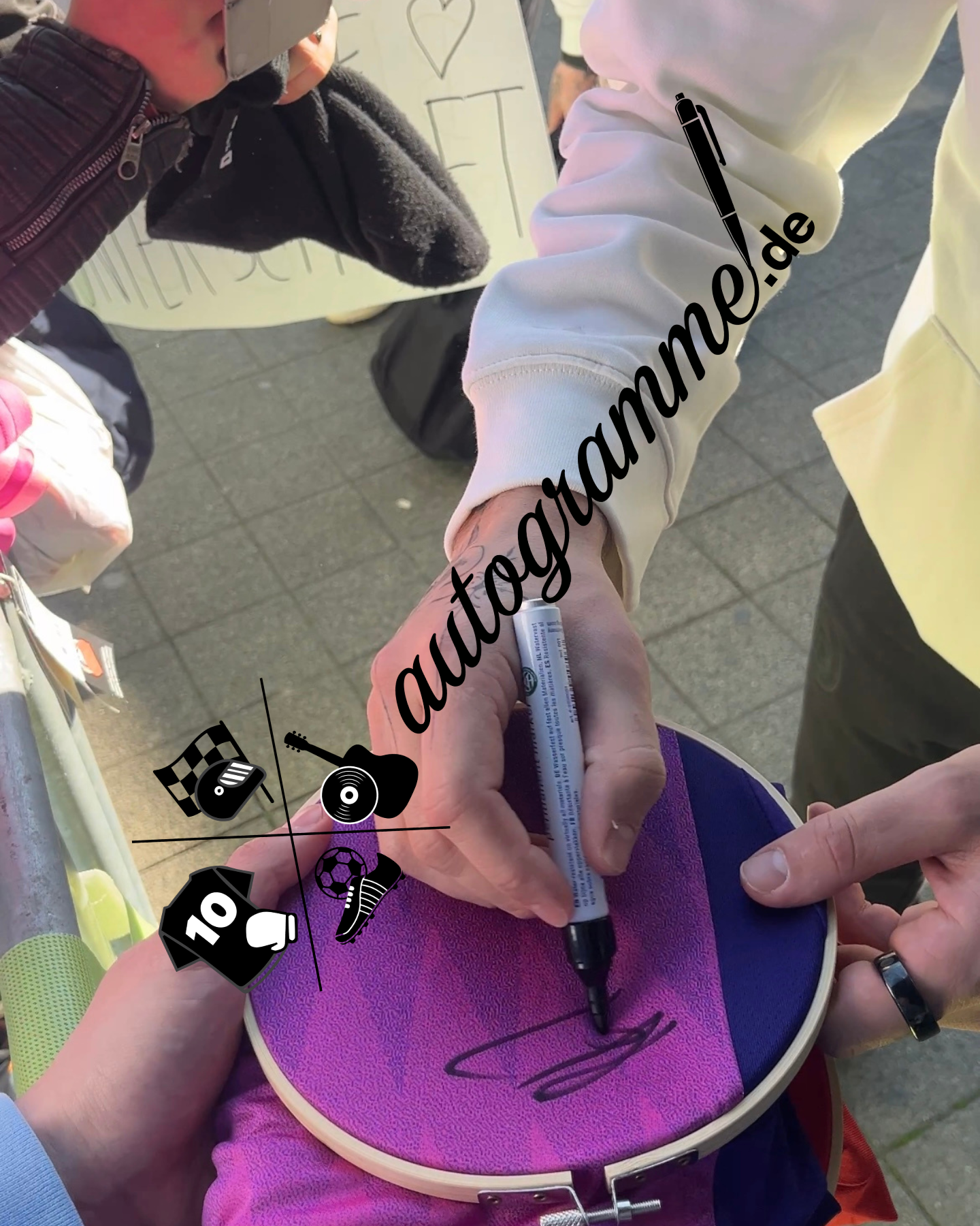 DFB Trikot Robert Andrich signiert Adidas COA Deutschland Autogramm M