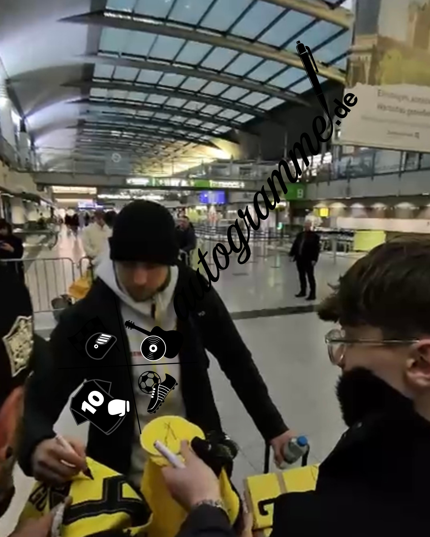 Camiseta del Borussia Dortmund firmada por Waldemar Anton, autógrafo del BVB, Puma XL