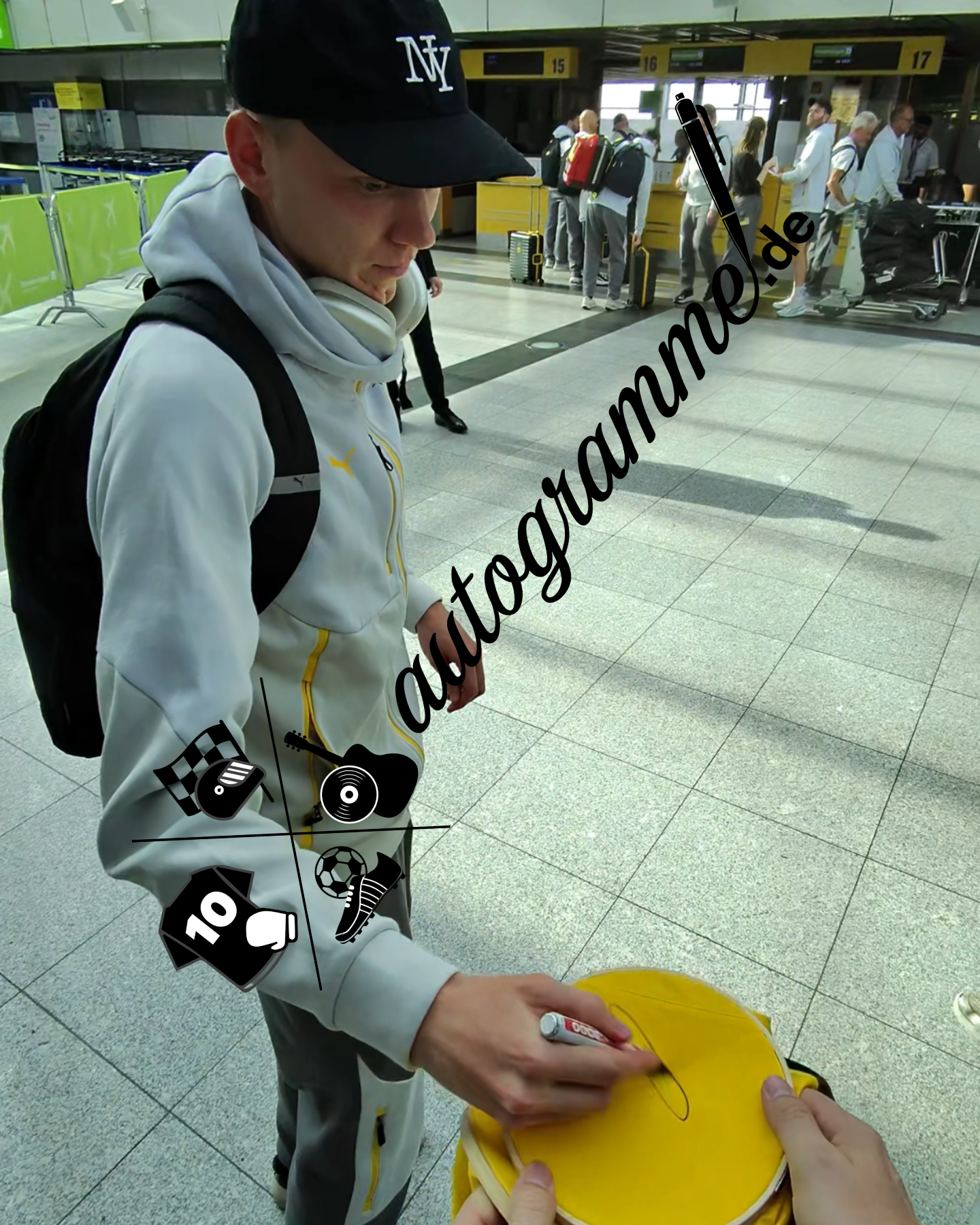 Camiseta auténtica del Borussia Dortmund firmada por Maximilian Beier, nueva camiseta Puma M del BVB