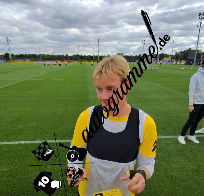 Borussia Dortmund Sondertrikot Julian Brandt signiert Autogramm Puma BVB L