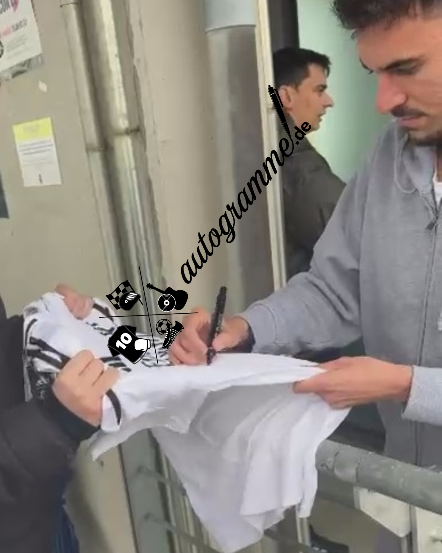 Real Madrid Trikot Dani Ceballos signiert Autogramm Adidas COA L
