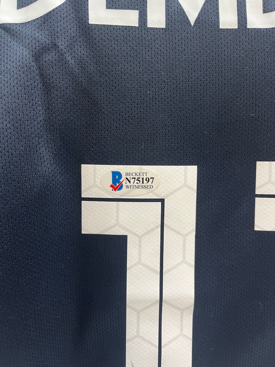 Frankreich Trikot Ousmane Dembele signiert Nike Autogramme XL