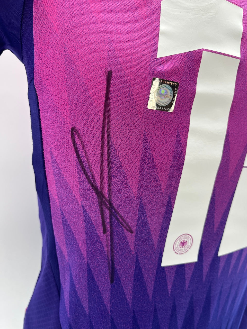 DFB Trikot Aleksandar Pavlovic signiert Adidas COA Deutschland Autogramm 152