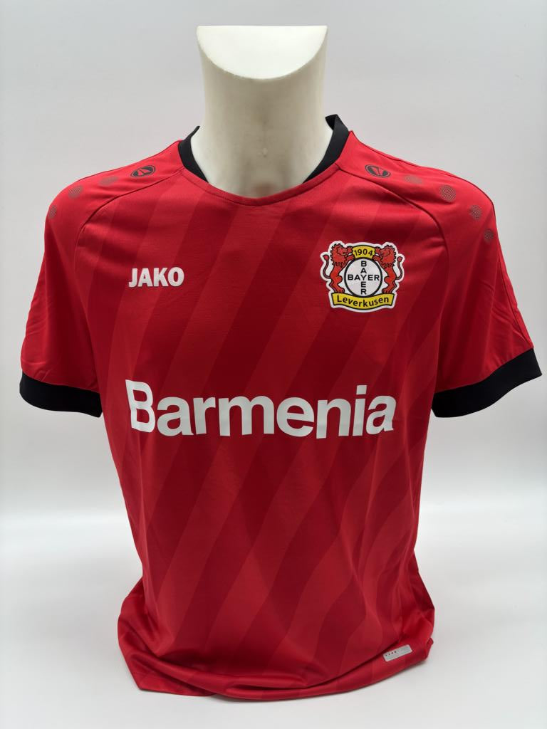 Bayer Leverkusen jersey Florian Wirtz signed autograph bundesliga new m