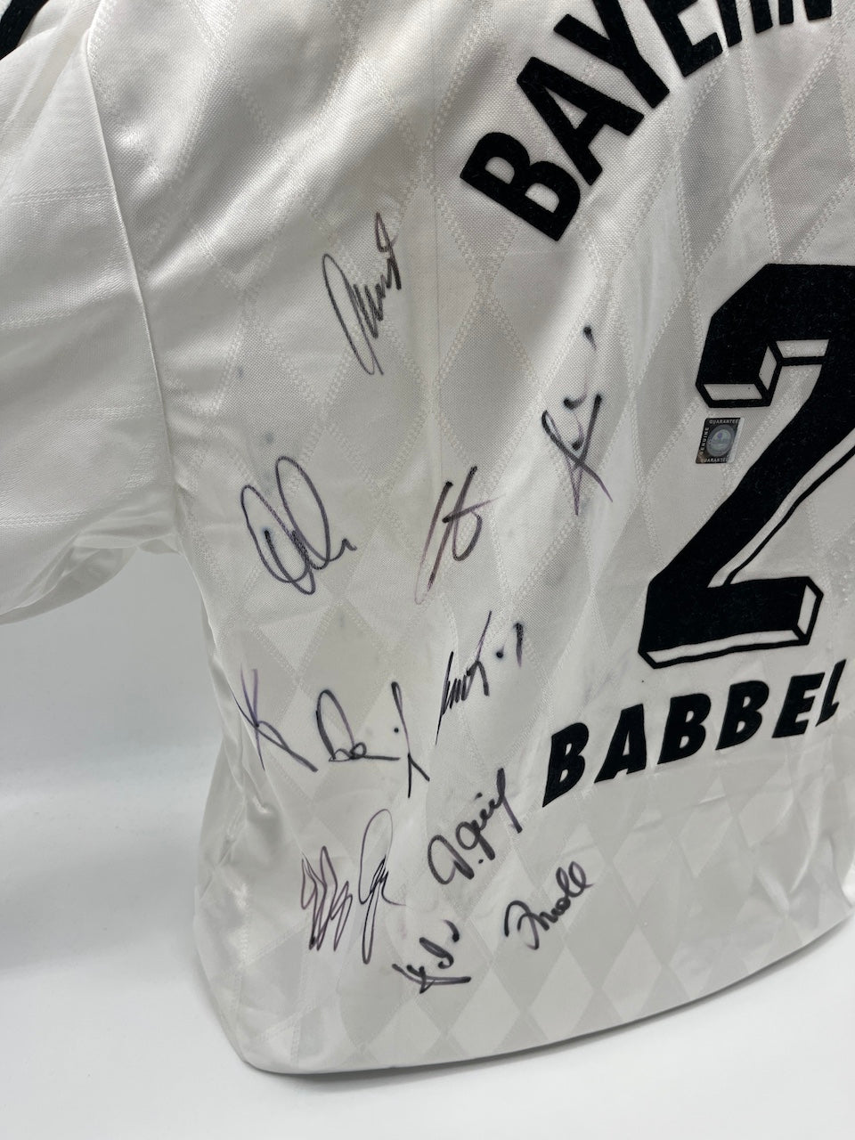 Bayern München Trikot 1996/1997/1998 Teamsigniert Autogramm Adidas XL