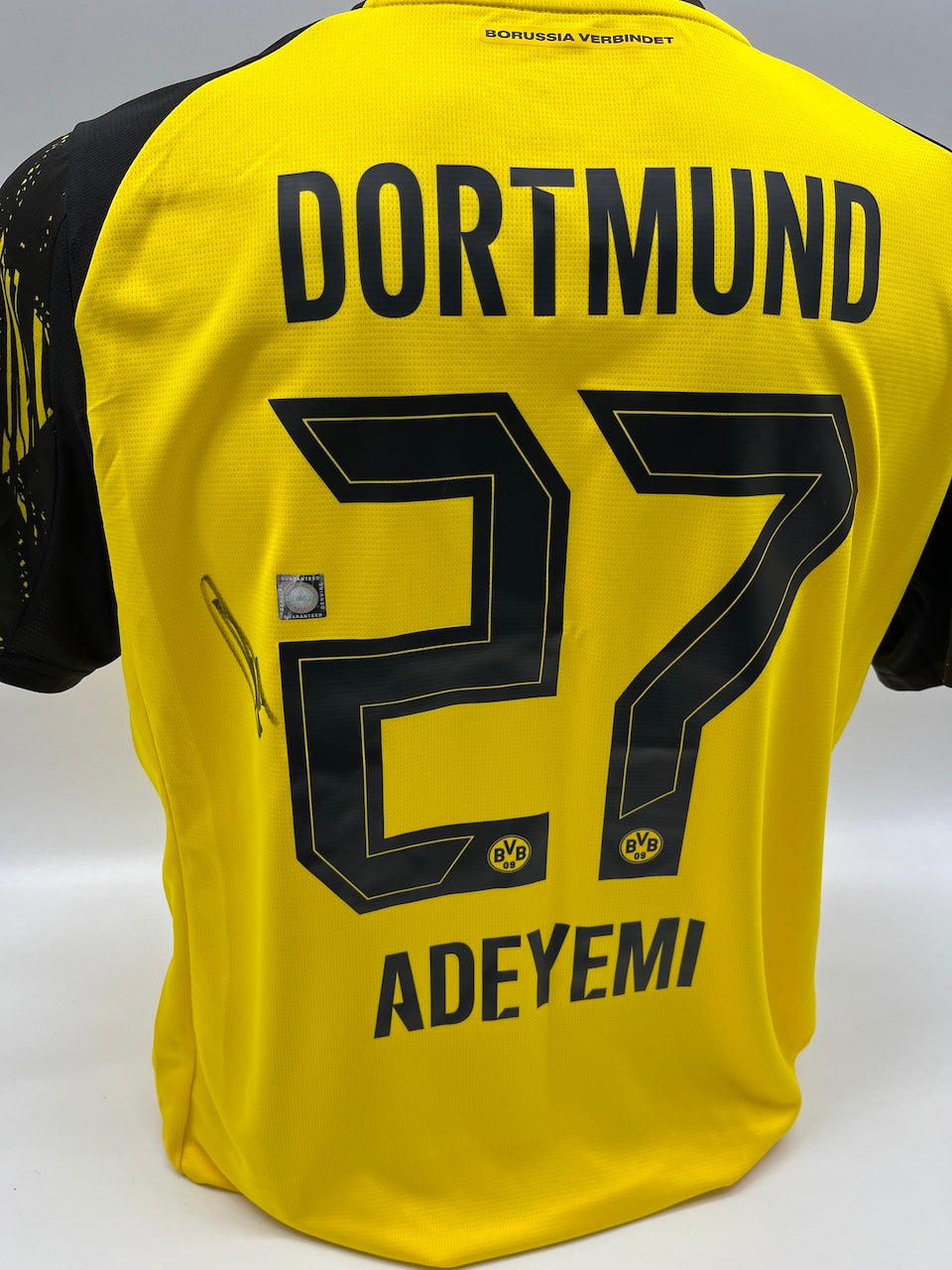 Borussia Dortmund Trikot Karim Adeyemi signiert BVB Puma L