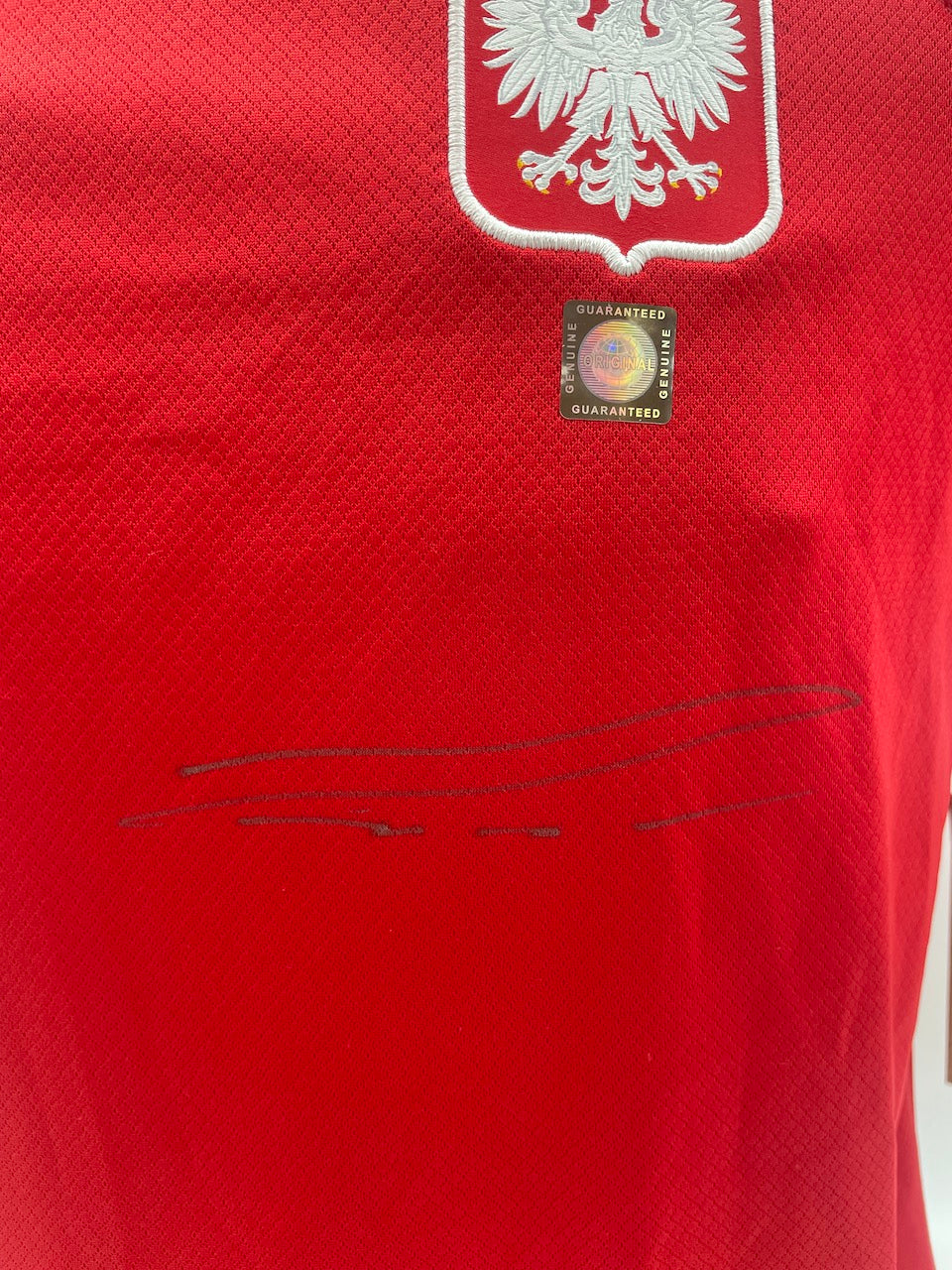 Polen Trainingsshirt Lukasz Piszczek signiert Autogramm Nike Neu COA 158-170