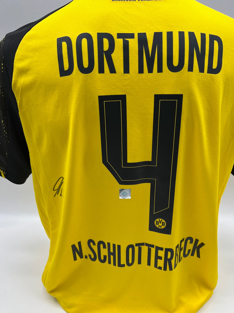 Borussia Dortmund Trikot Nico Schlotterbeck signiert BVB Puma L