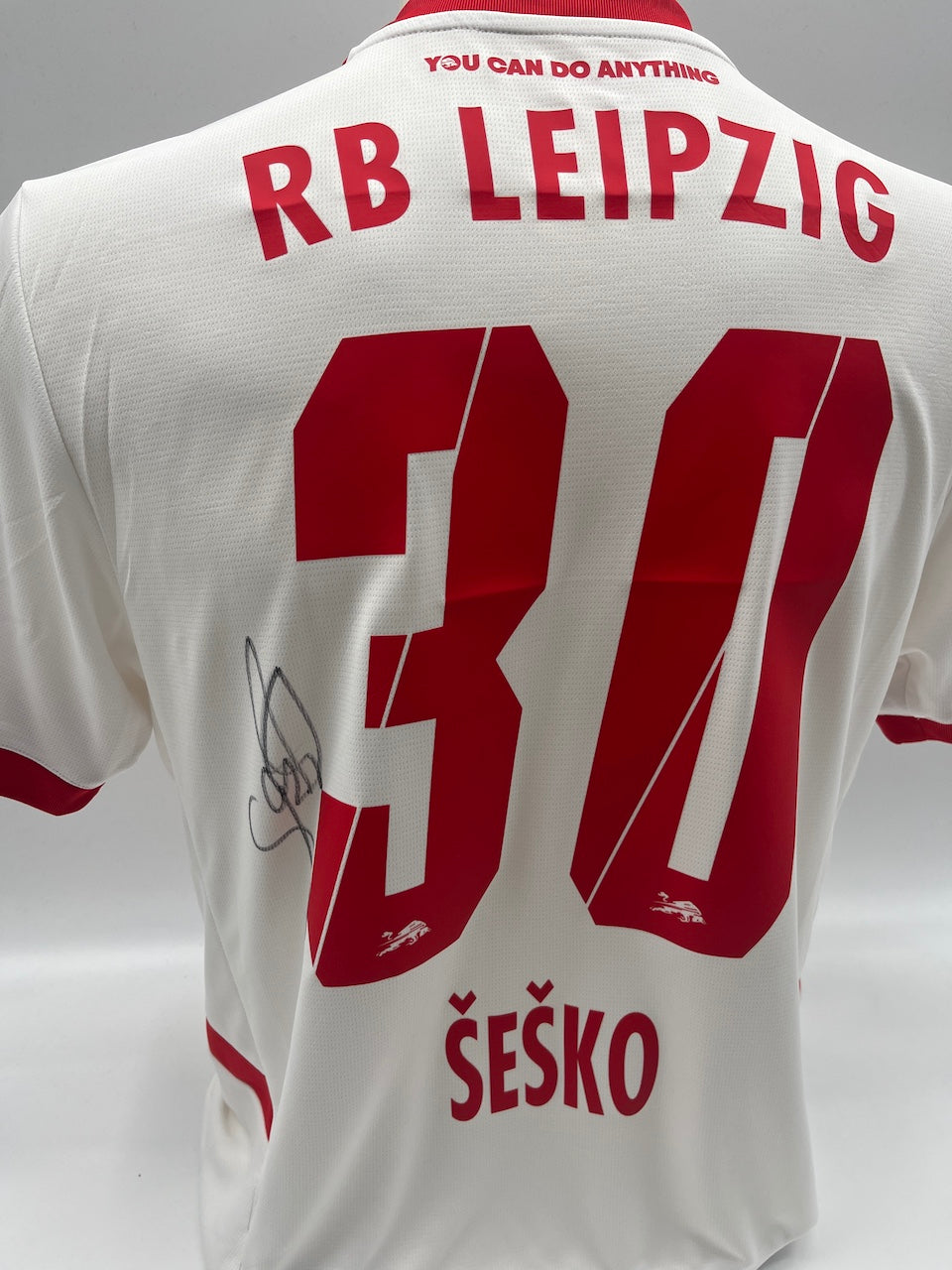 RB Leipzig Trikot Benjamin Sesko signiert Autogramm Puma COA L