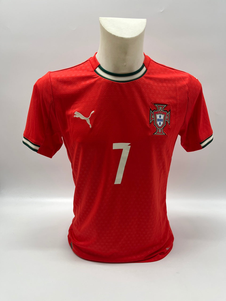 Portugal jersey Cristiano Ronaldo signed autograph COA football S