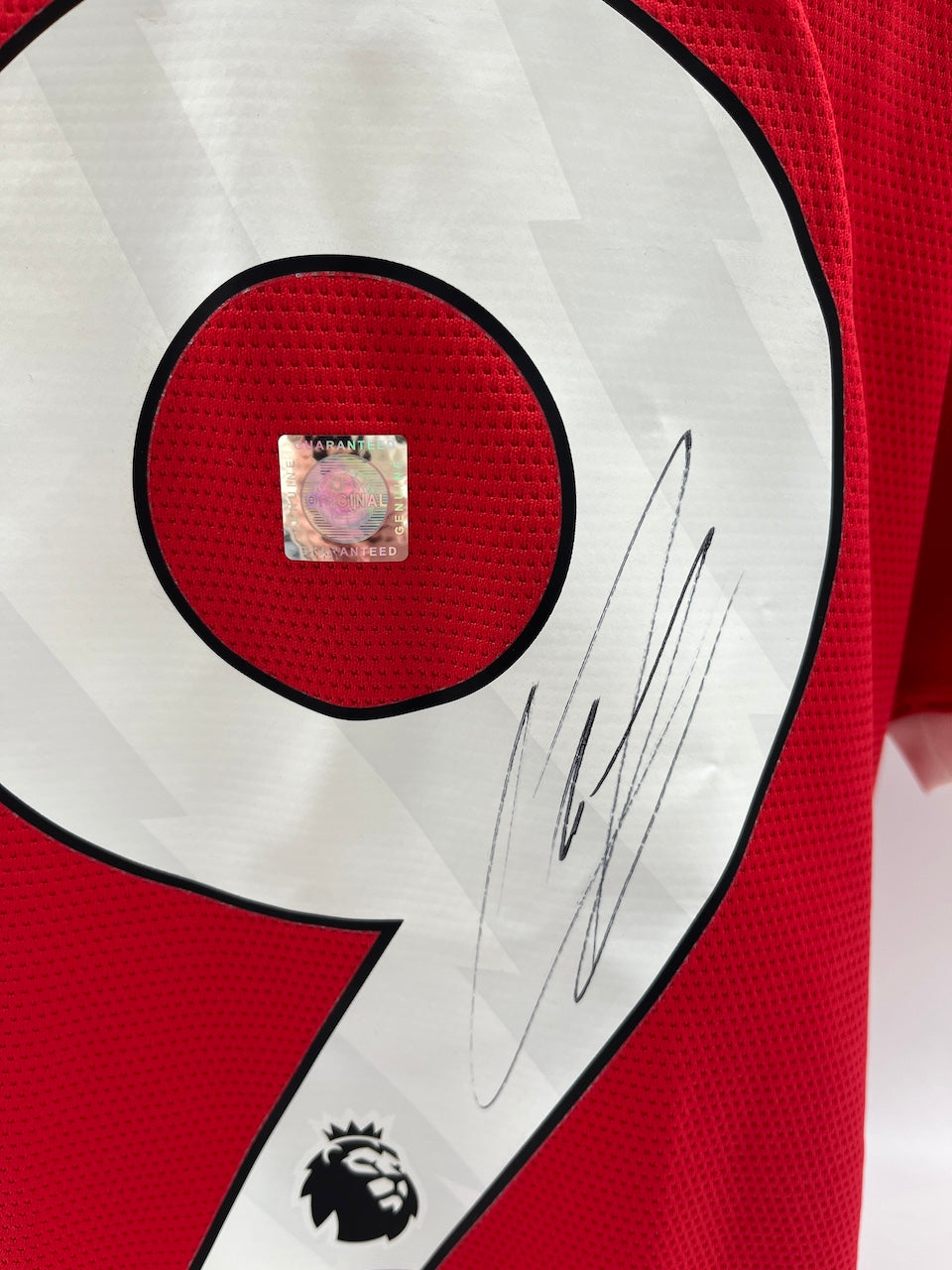 Manchester United Trikot Alejandro Garnacho signiert Autogramm Adidas COA L