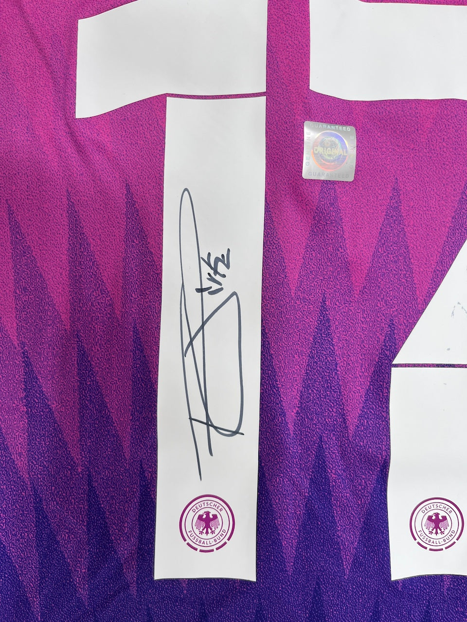 Deutschland Trikot Florian Wirtz signiert im Rahmen DFB COA Adidas 140