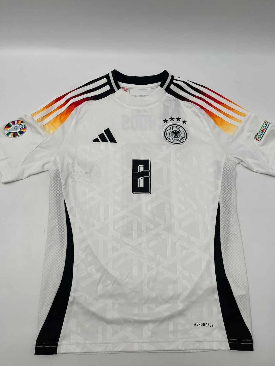 Deutschland Trikot Toni Kroos signiert im Rahmen DFB COA Adidas 152