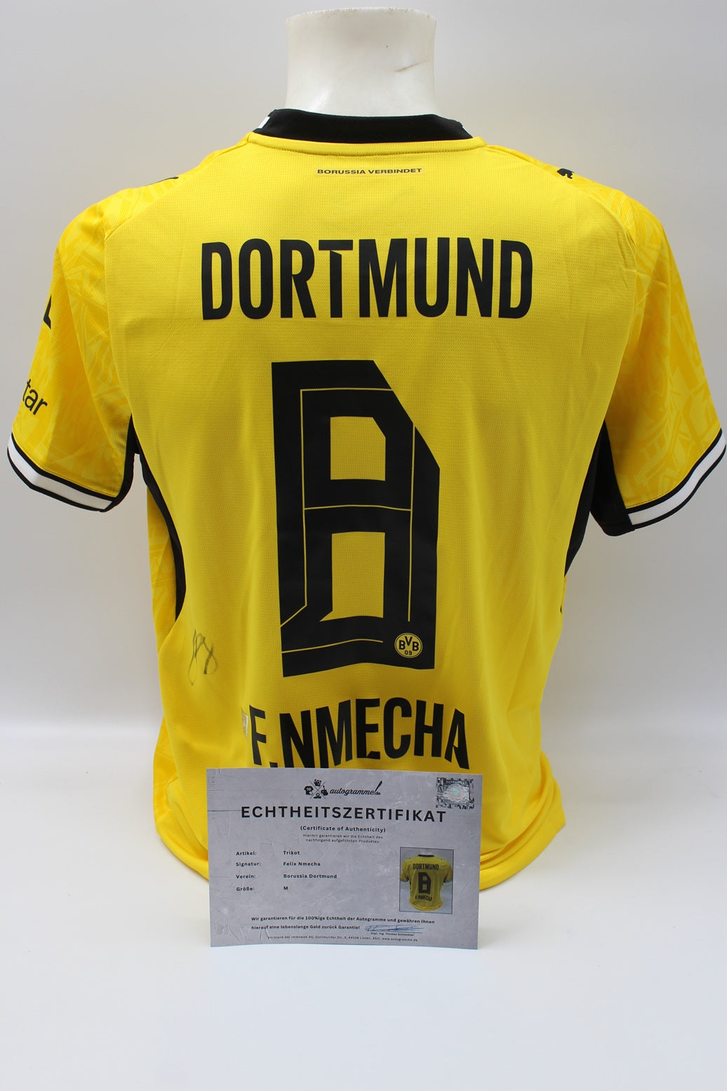 Borussia Dortmund Trikot Felix Nmecha COA BVB Puma neu M 26/27