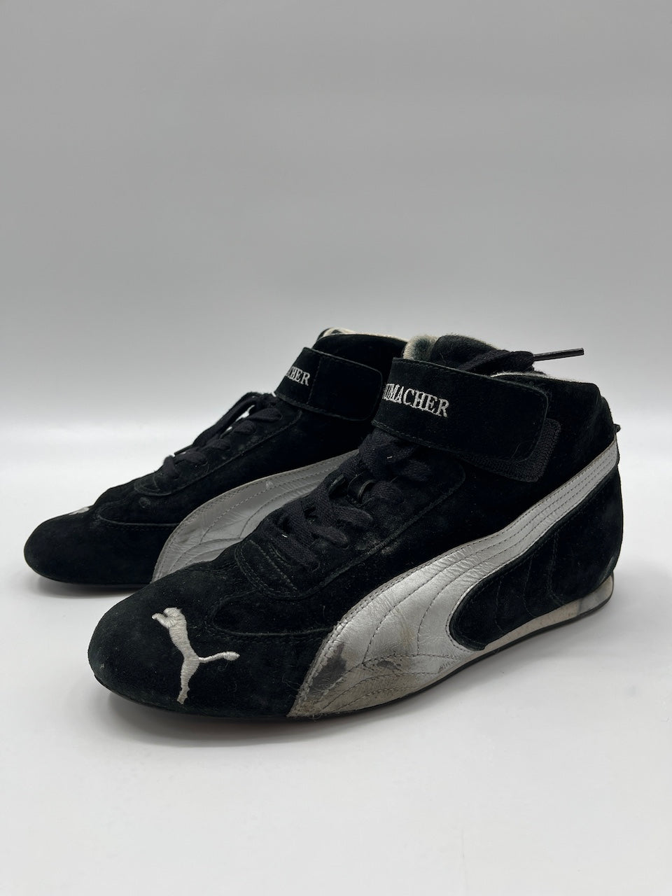 Ralf Schumacher Formula 1 original worn driver shoes signed autograph