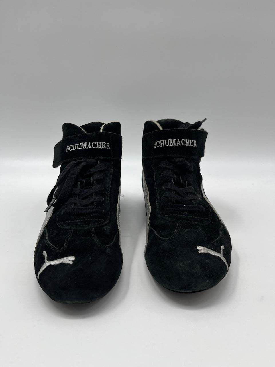 Ralf Schumacher Formula 1 original worn driver shoes signed autograph