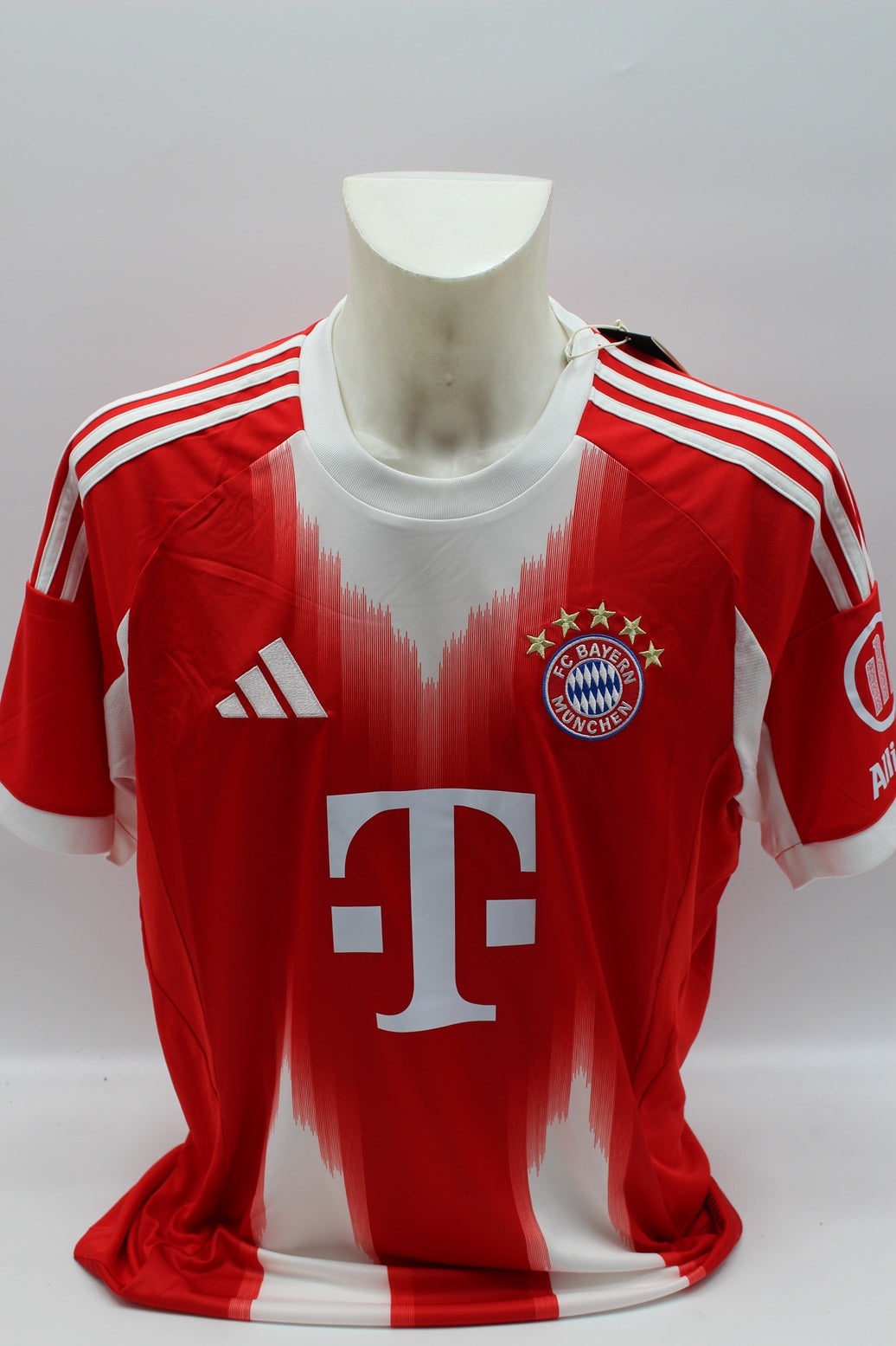 Bayern München Trikot Michael Olise signiert Autogramm Adidas COA XL 2025/2026