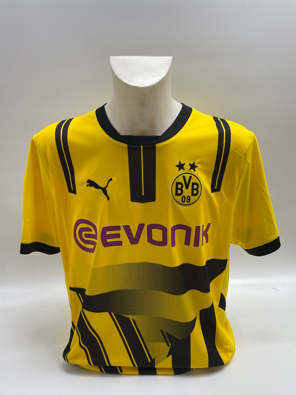 Camiseta del Borussia Dortmund firmada por Waldemar Anton, autógrafo del BVB, Puma XL