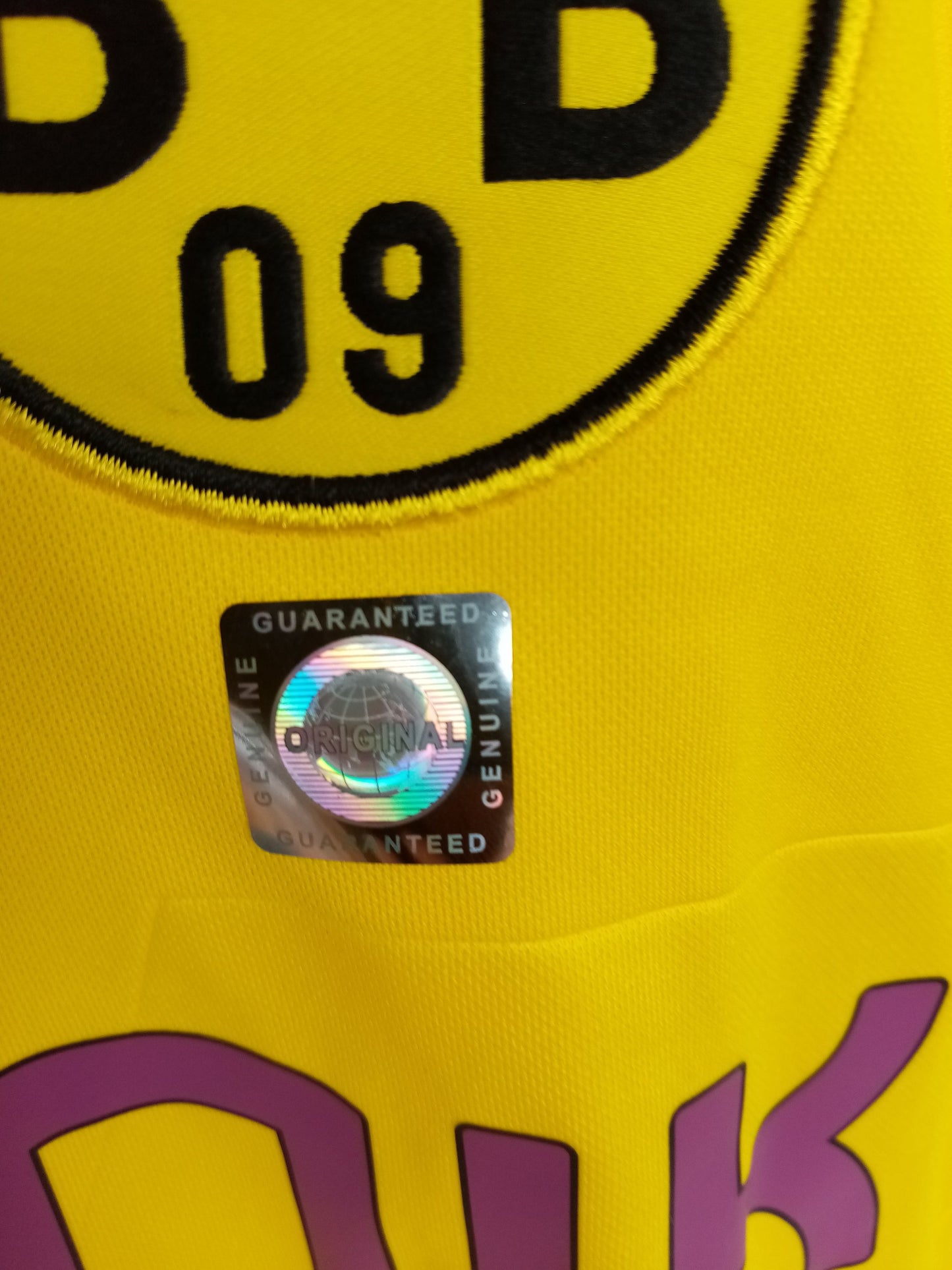 BVB Trikot 18/19 Teamsigniert Borussia Dortmund Autogramm Unterschrift Puma XL