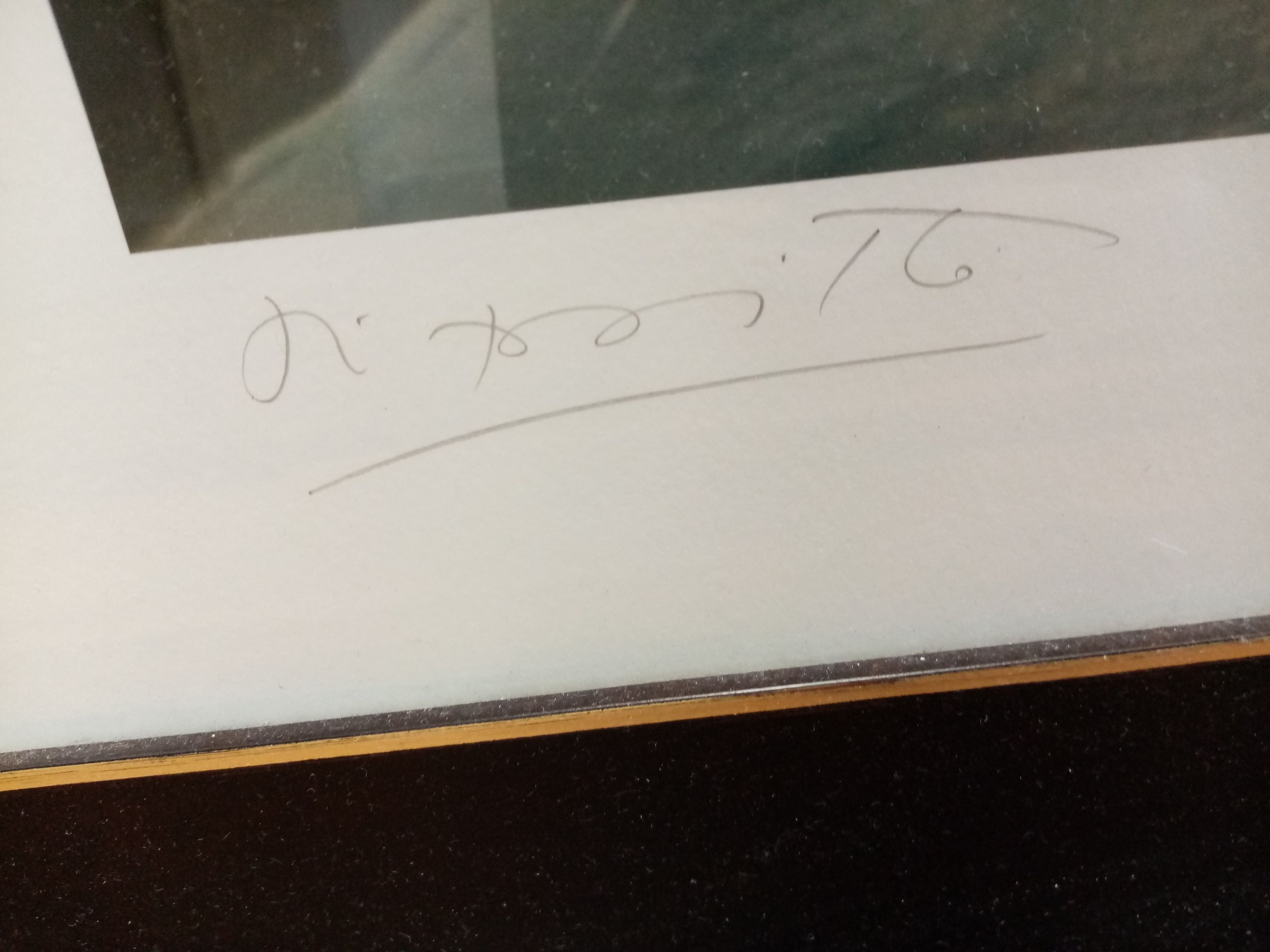 NIGHT SAILOR - GERAHMTER ROMERO BRITTO DRUCK IN LIMITIERTER AUFLAGE