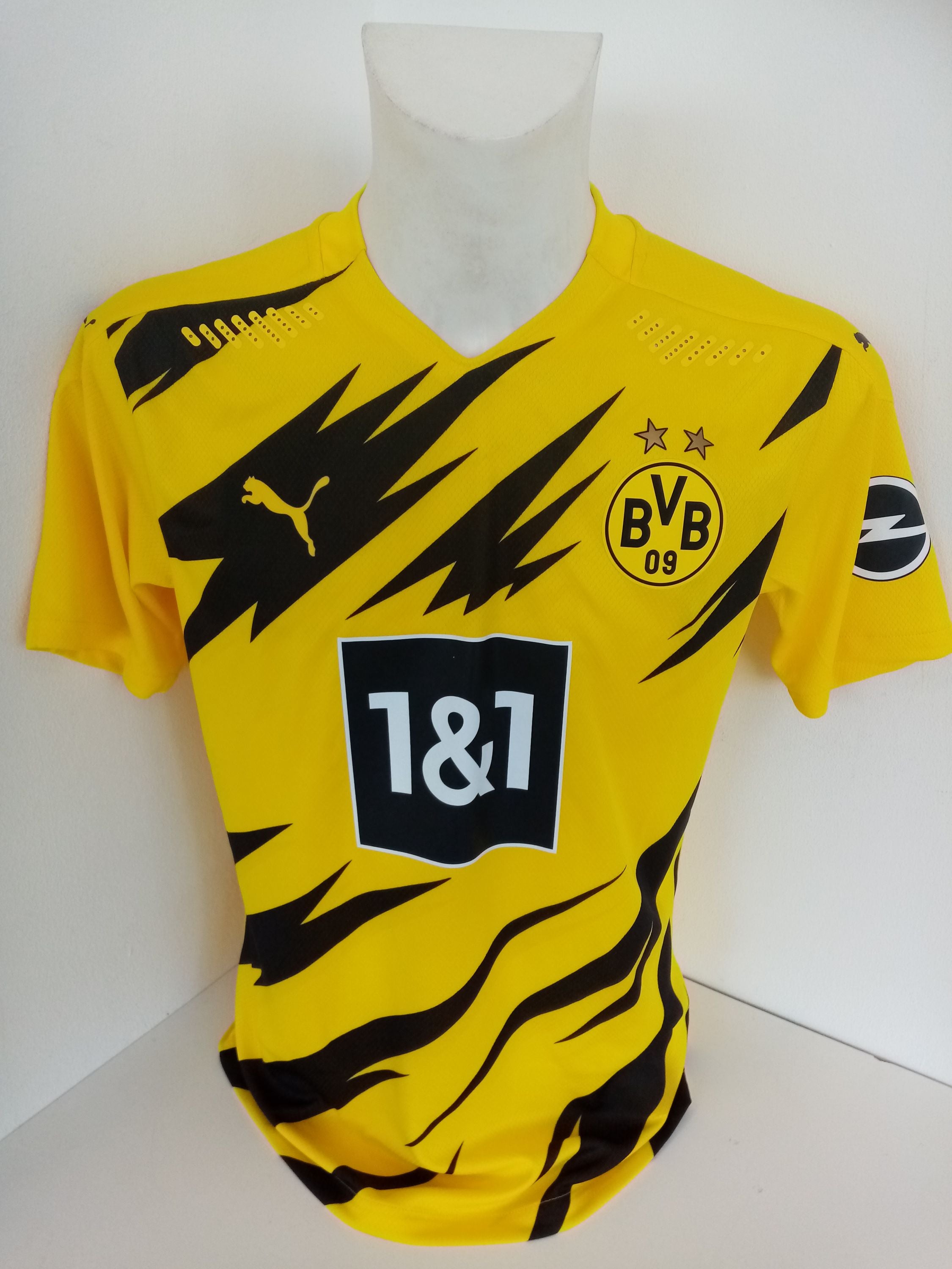 BVB Authentic Trikot 2020/2021 Teamsigniert Borussia Dortmund COA Puma M