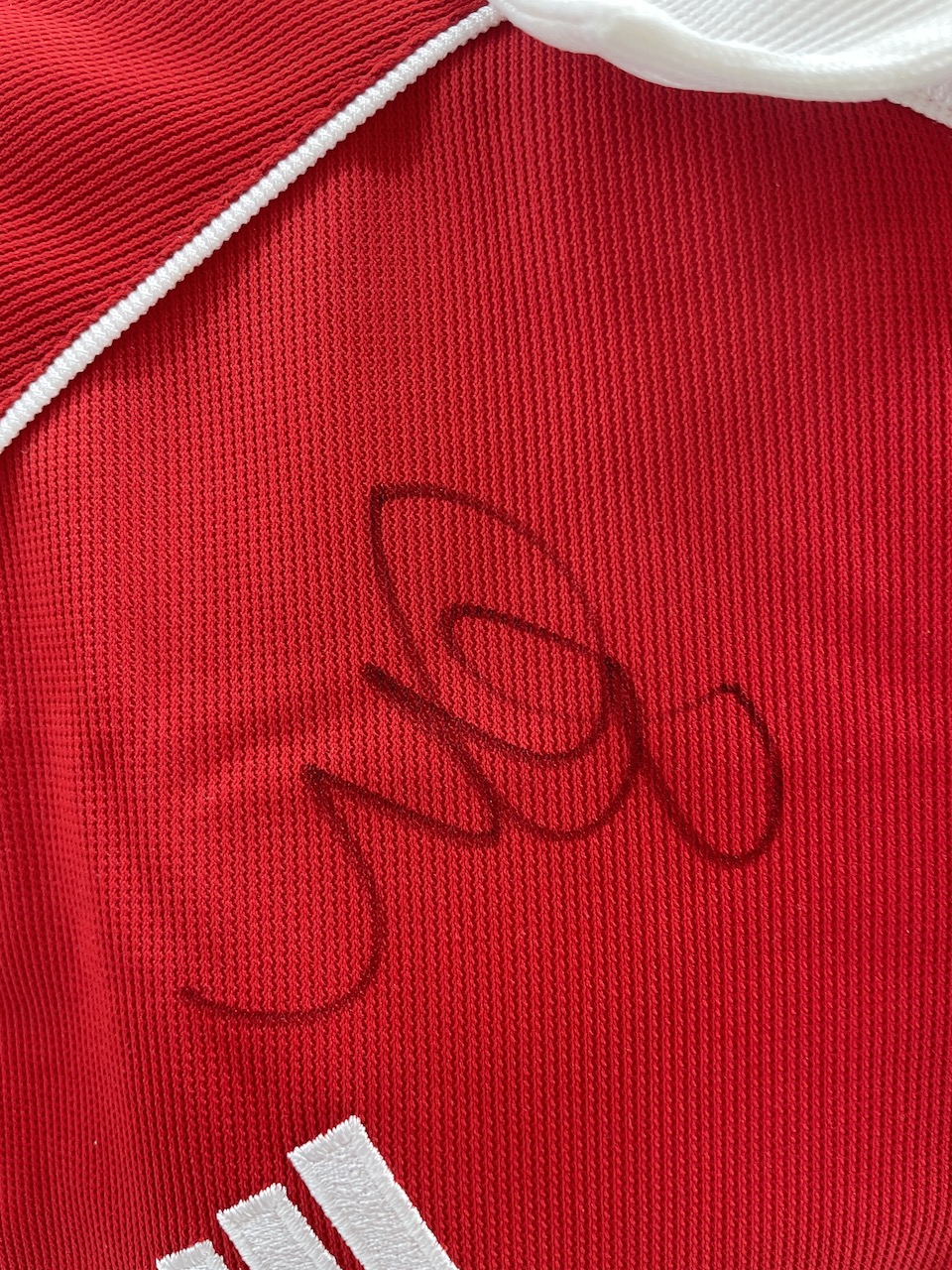 Bayern Munich jersey Mark van Bommel signed Adidas FCB Autogram COA XL