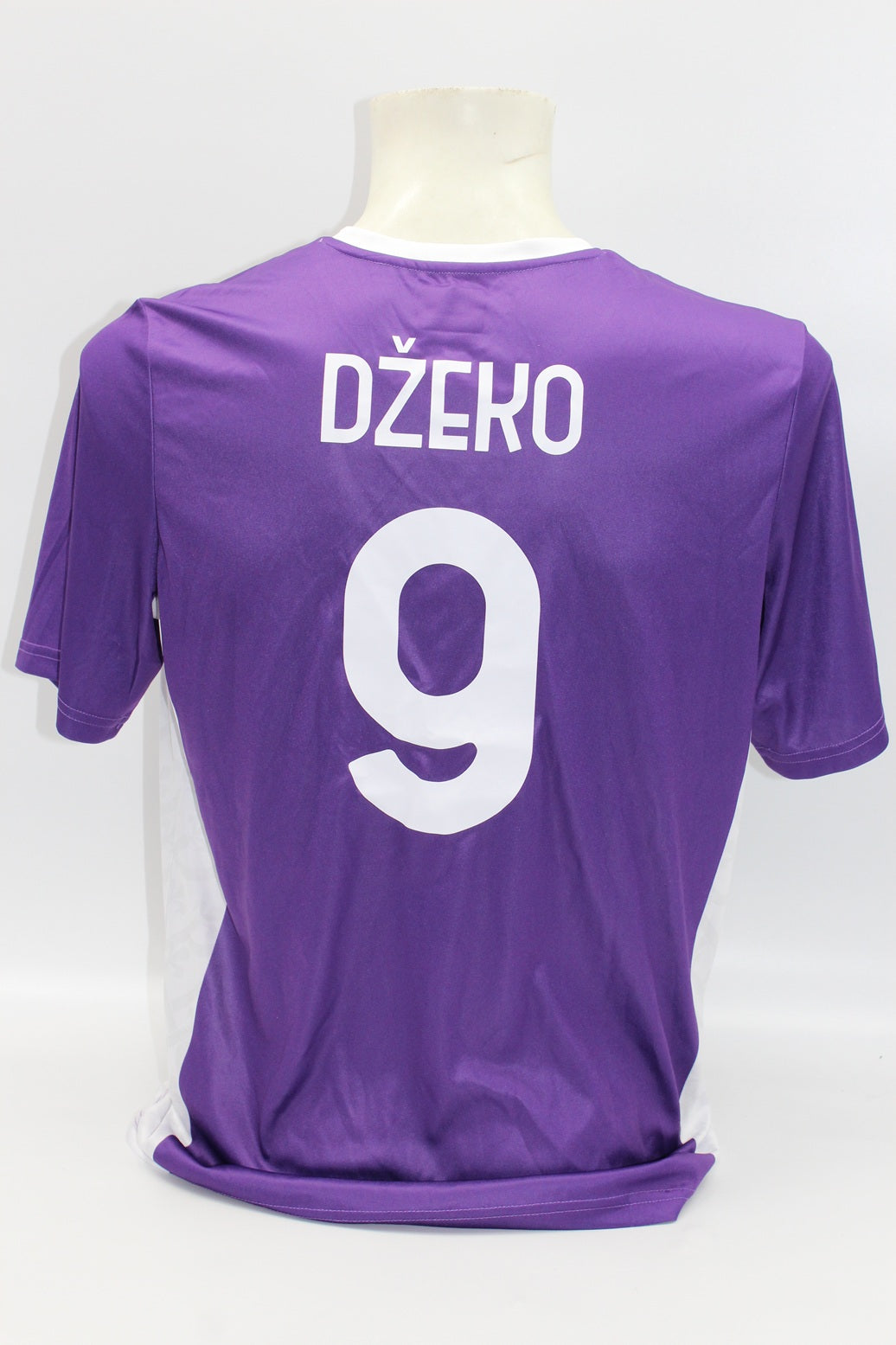ACF Fiorentina Trikot Edin Dzeko signiert Autogramme Kappa COA M