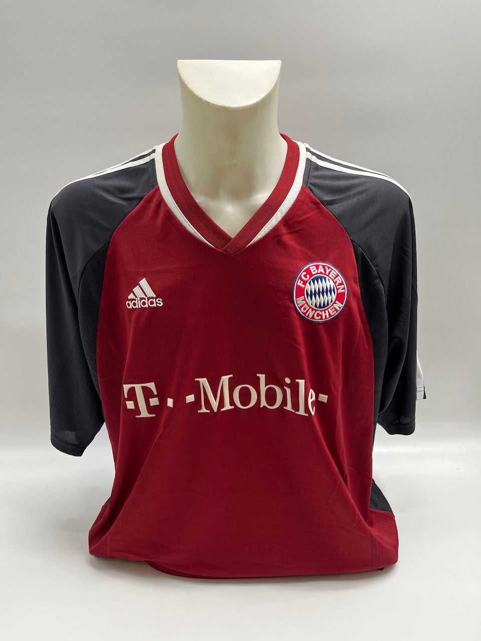 Bayern Munich jersey Michael Rensing & Michael Ballack signed Adidas XL