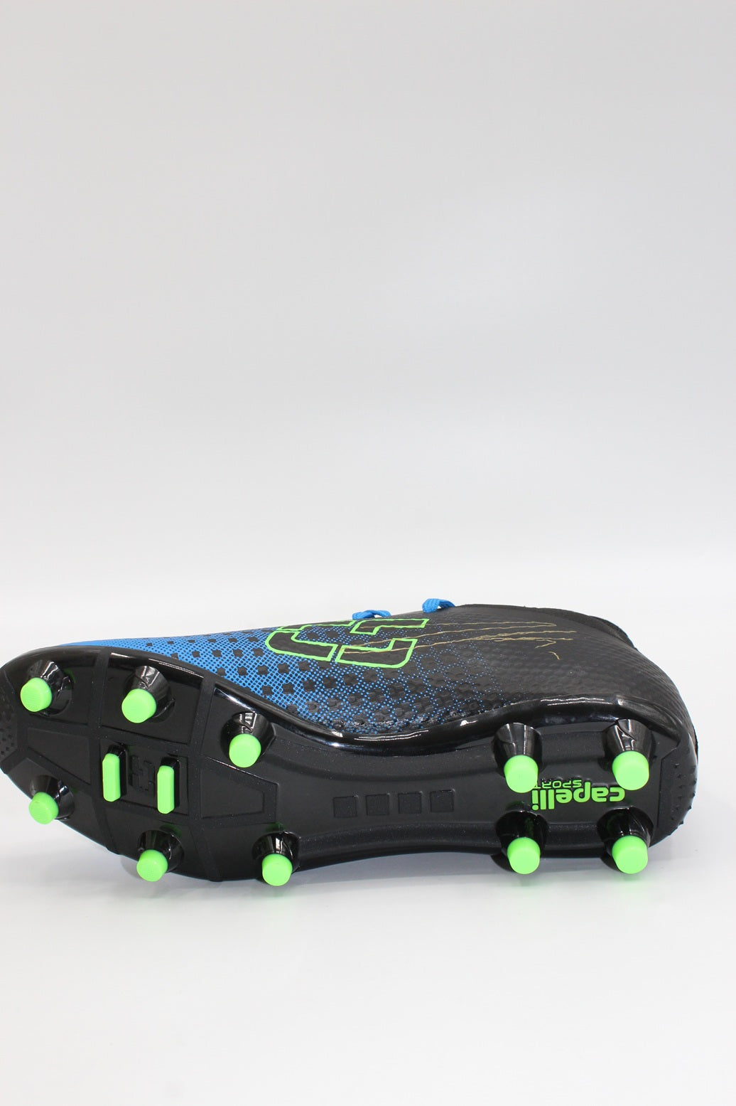 Fußballschuh Xaver Schlager signiert Autogramm Nottingham Forrest Capelli Sport 37 1/2
