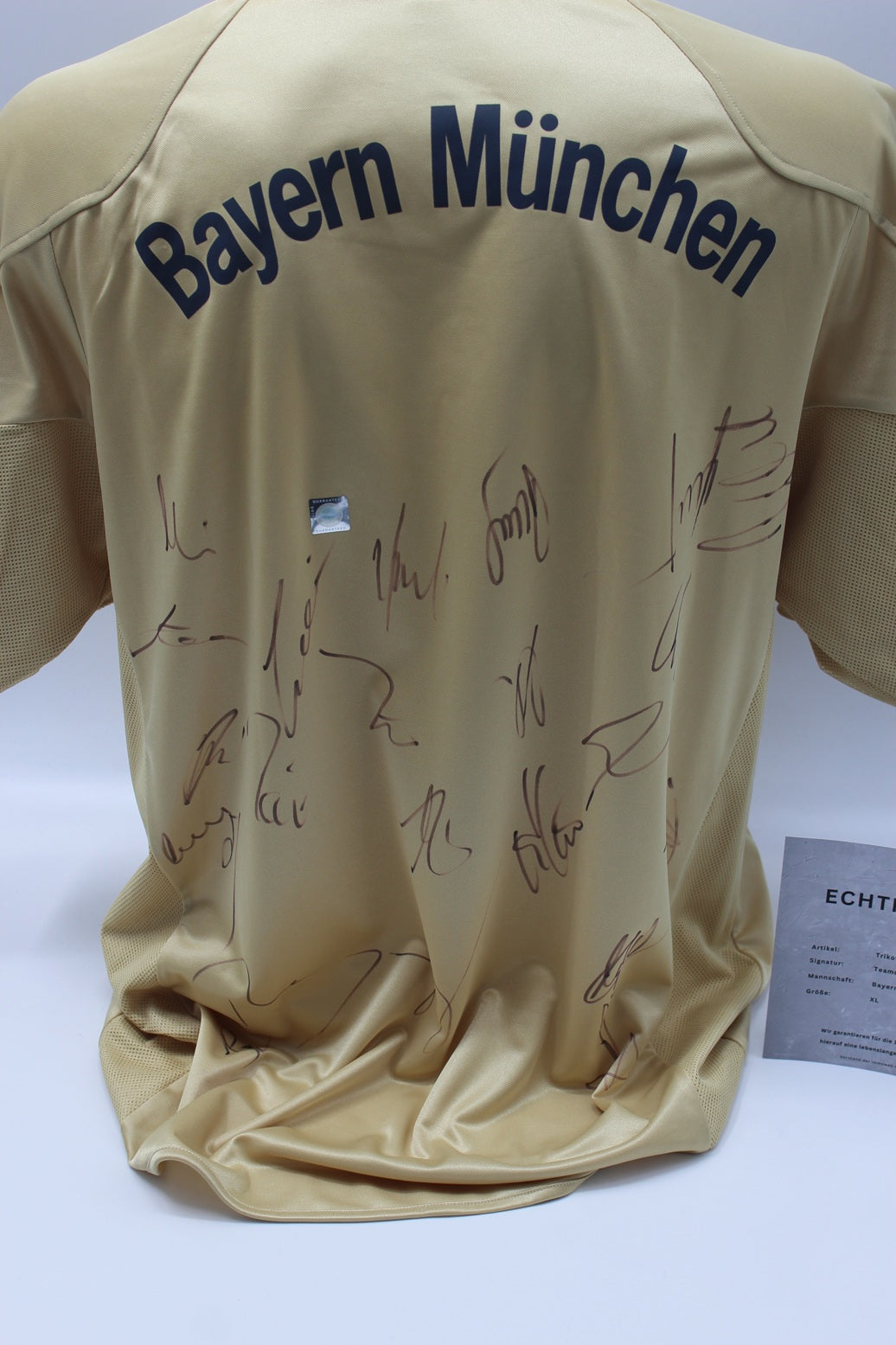 FCB Trikot 2005/2006 Teamsigniert Bayern München Adidas Neu XL