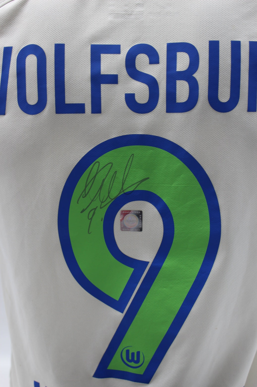 VfL Wolfsburg 2018/2019 Trikot Wout Weghorst + Oliver Glasner signiert Autogramm Bundesliga Nike S
