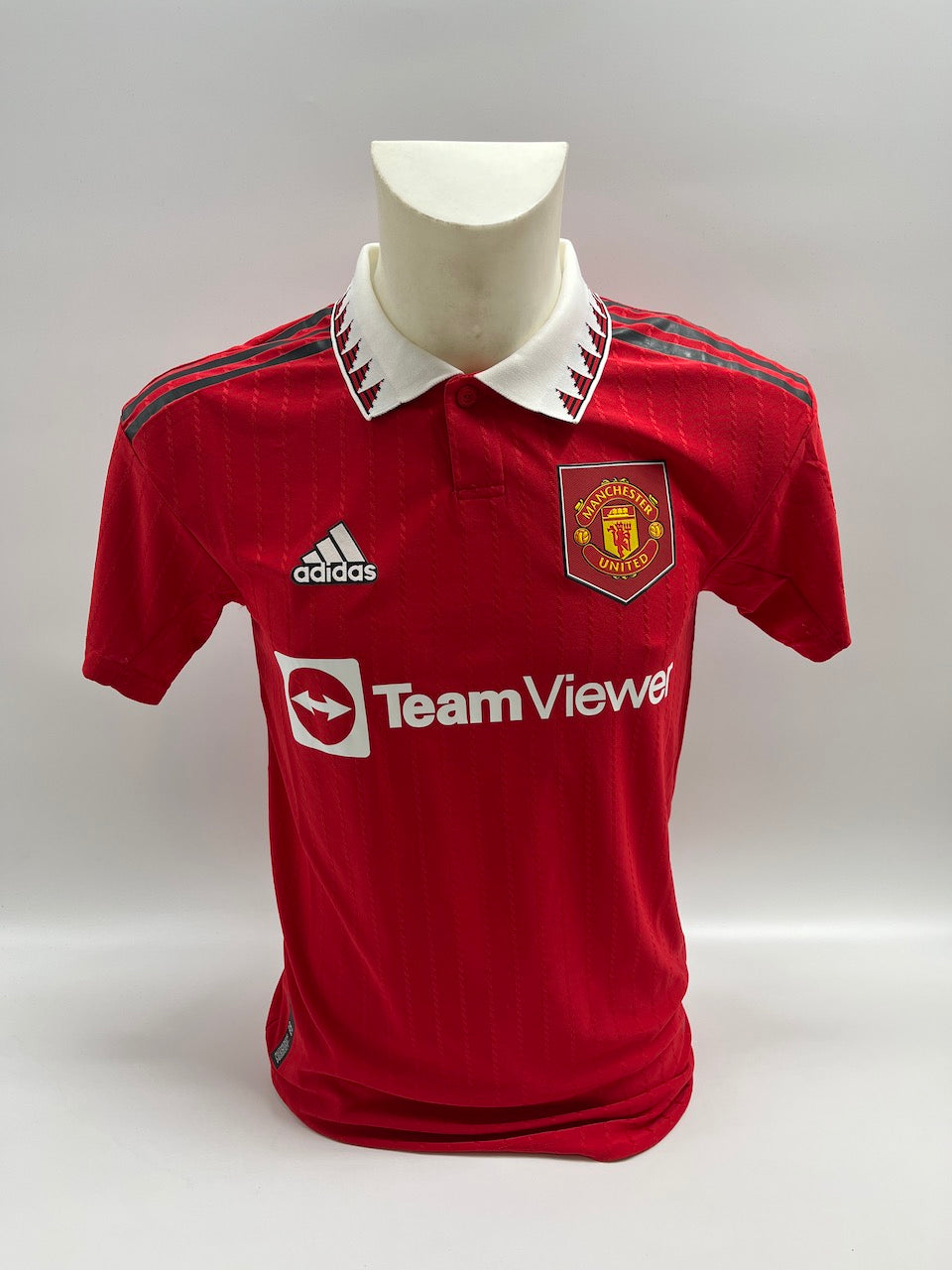 Manchester United Trikot Alejandro Garnacho signiert Autogramm Adidas COA XS