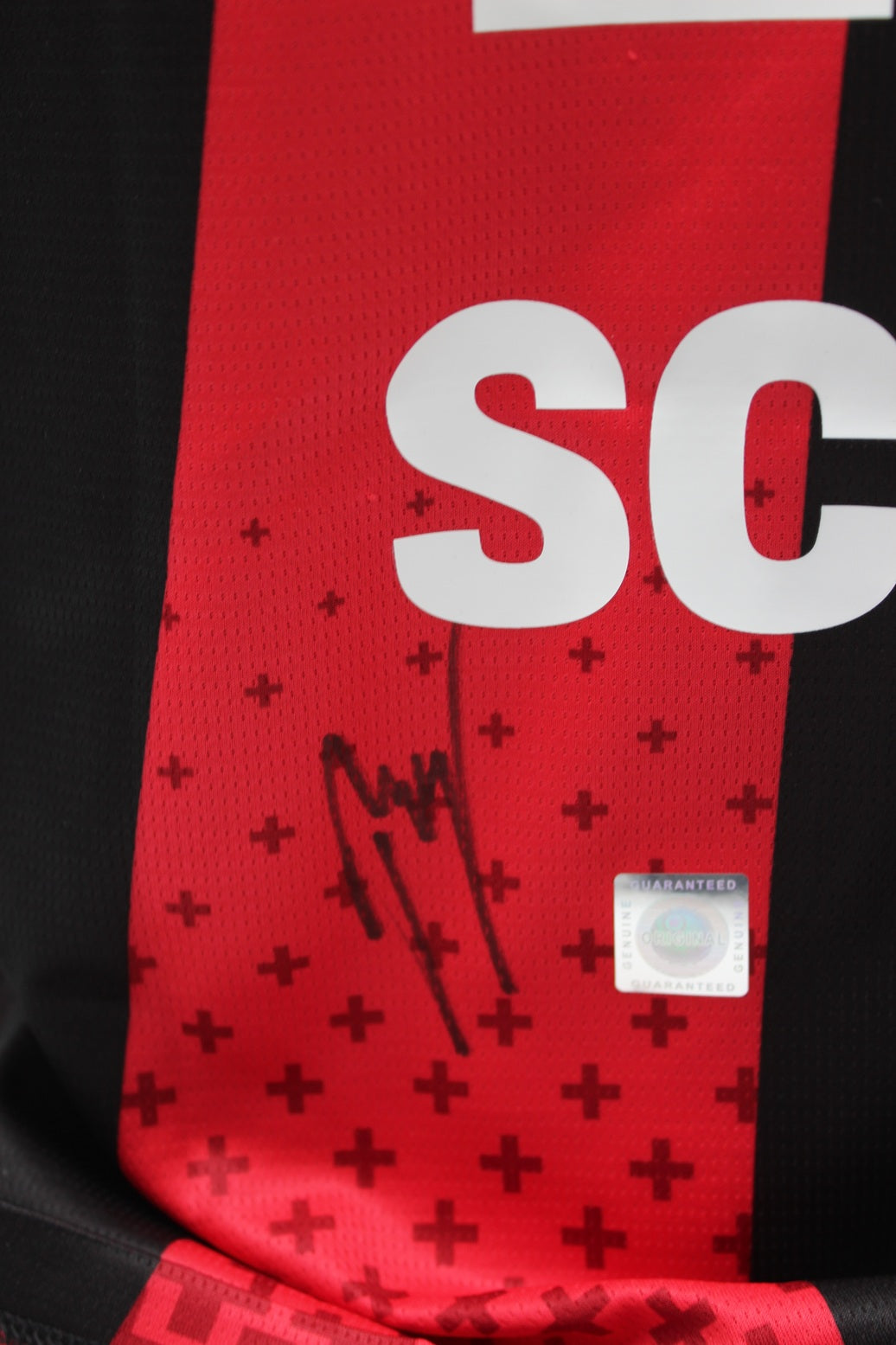 Bayer Leverkusen 26/27 Trikot Patrik Schick signiert New Balance COA Autogramm L