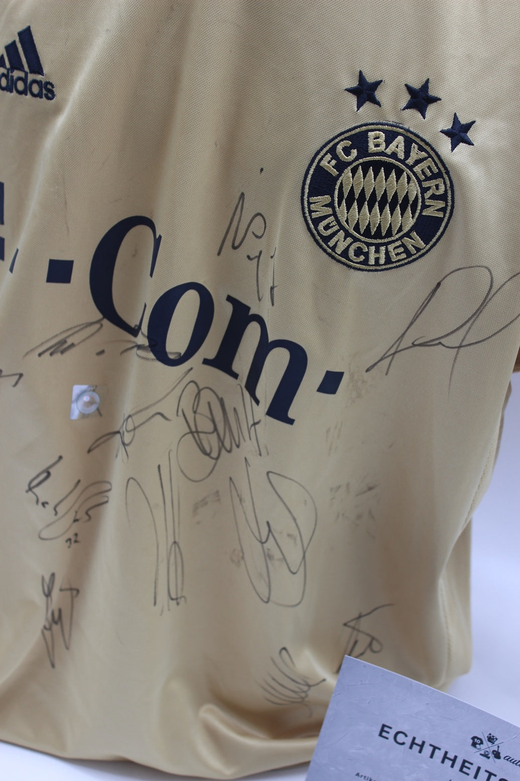 FCB Trikot 2005/2006 Teamsigniert Bayern München Görlitz-Flock Adidas Neu XL