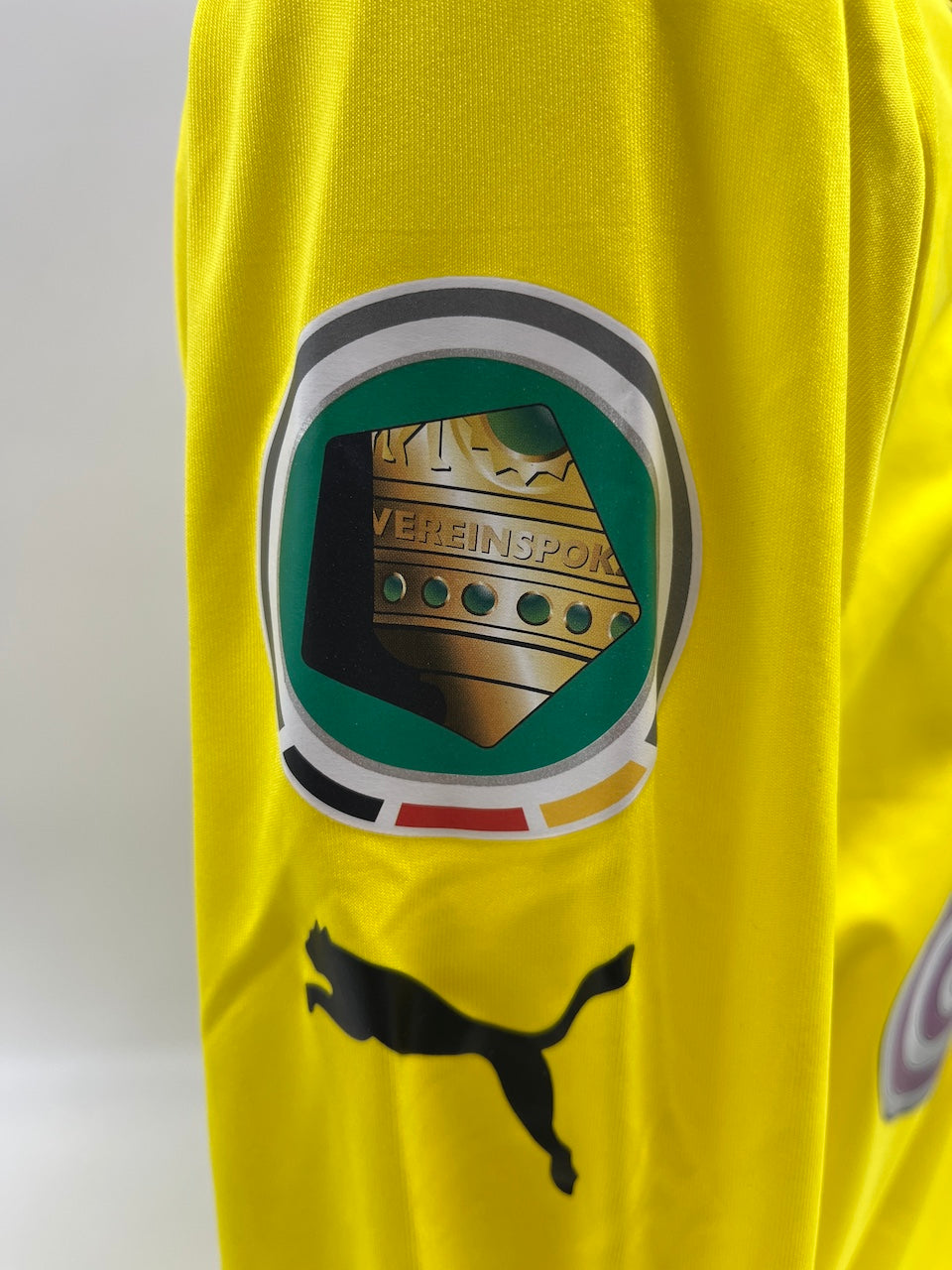 Matchworn Dortmund Trikot getragen von Ilkay Gündogan 27.02.2013 FCB-BVB