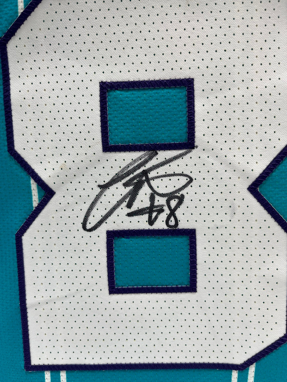 Matchworn Hornets Trikot getragen + signiert von Collin Sexton 23.12.2025