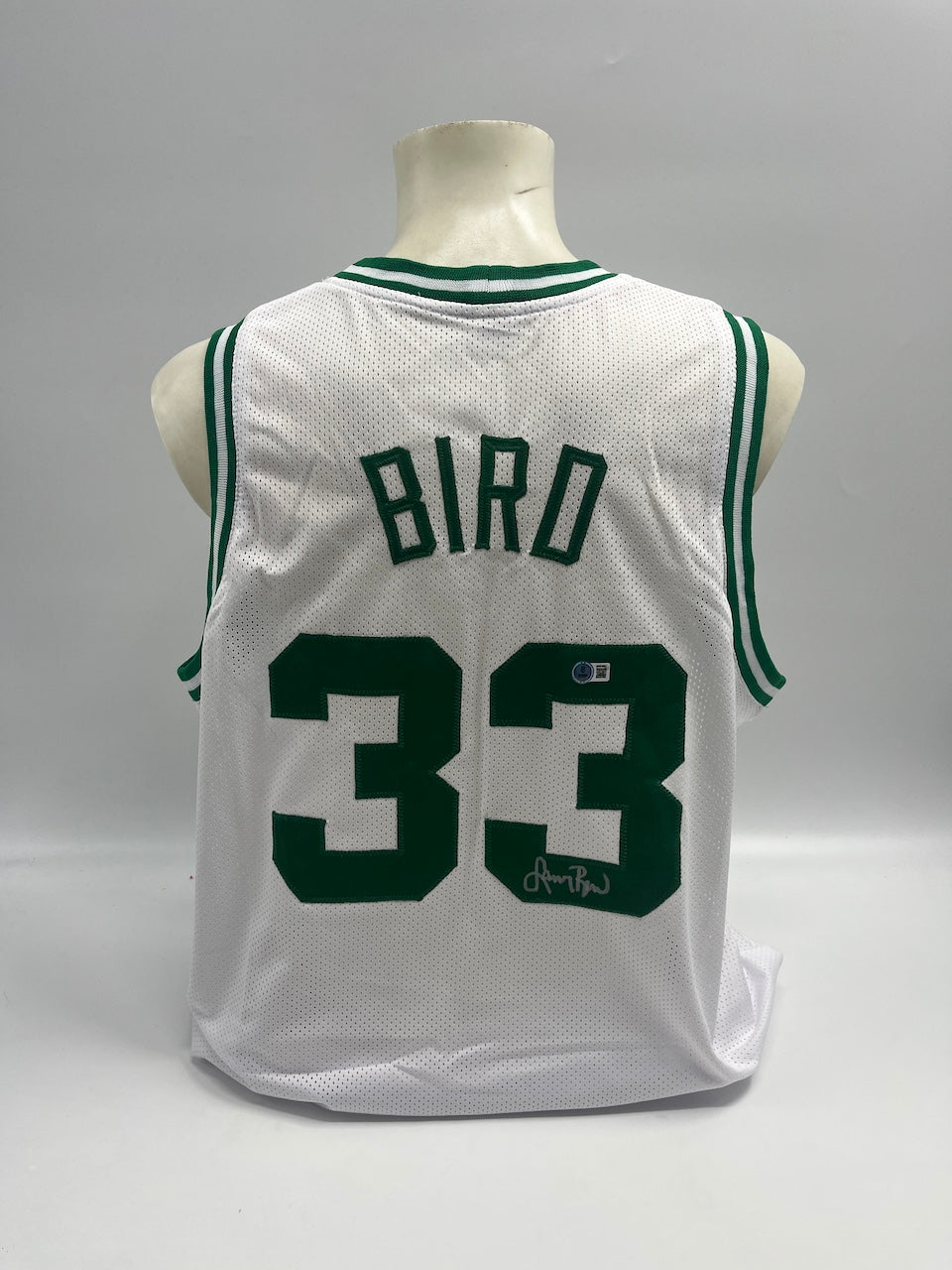 Boston Celtics Jersey Larry Bird signiert NBA Basketball COA XL